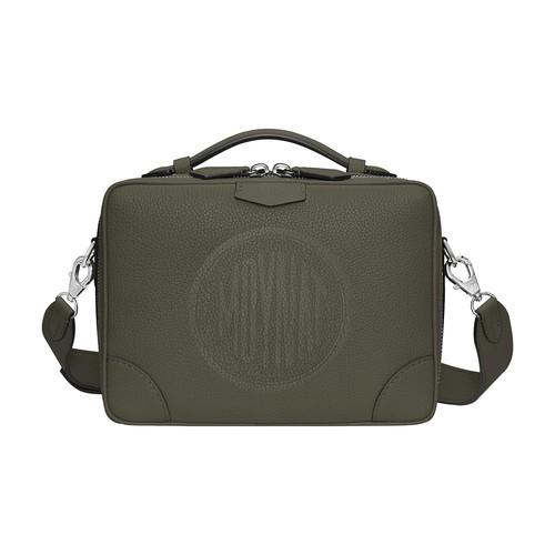 Leather handbag Moynat Paris Green in Leather - 35165444