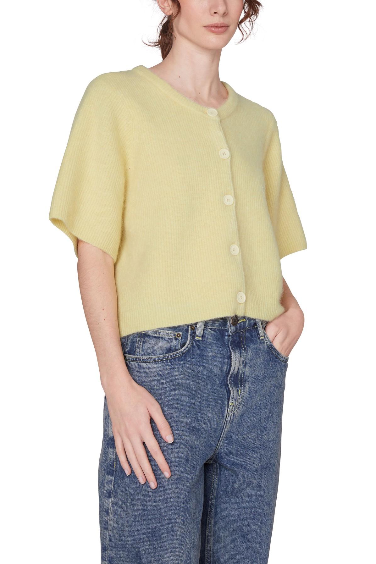 Gilet Vitow American Vintage en coloris Jaune Lyst