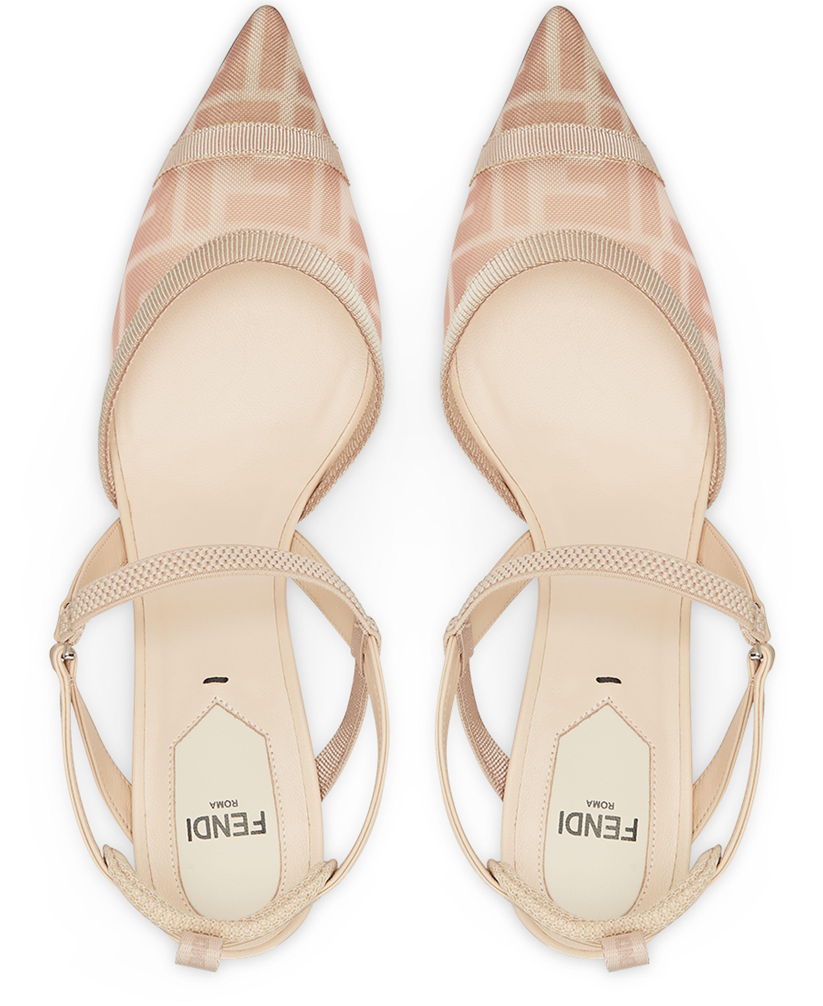 Fendi Colibrì Lite Slingbacks in White | Lyst