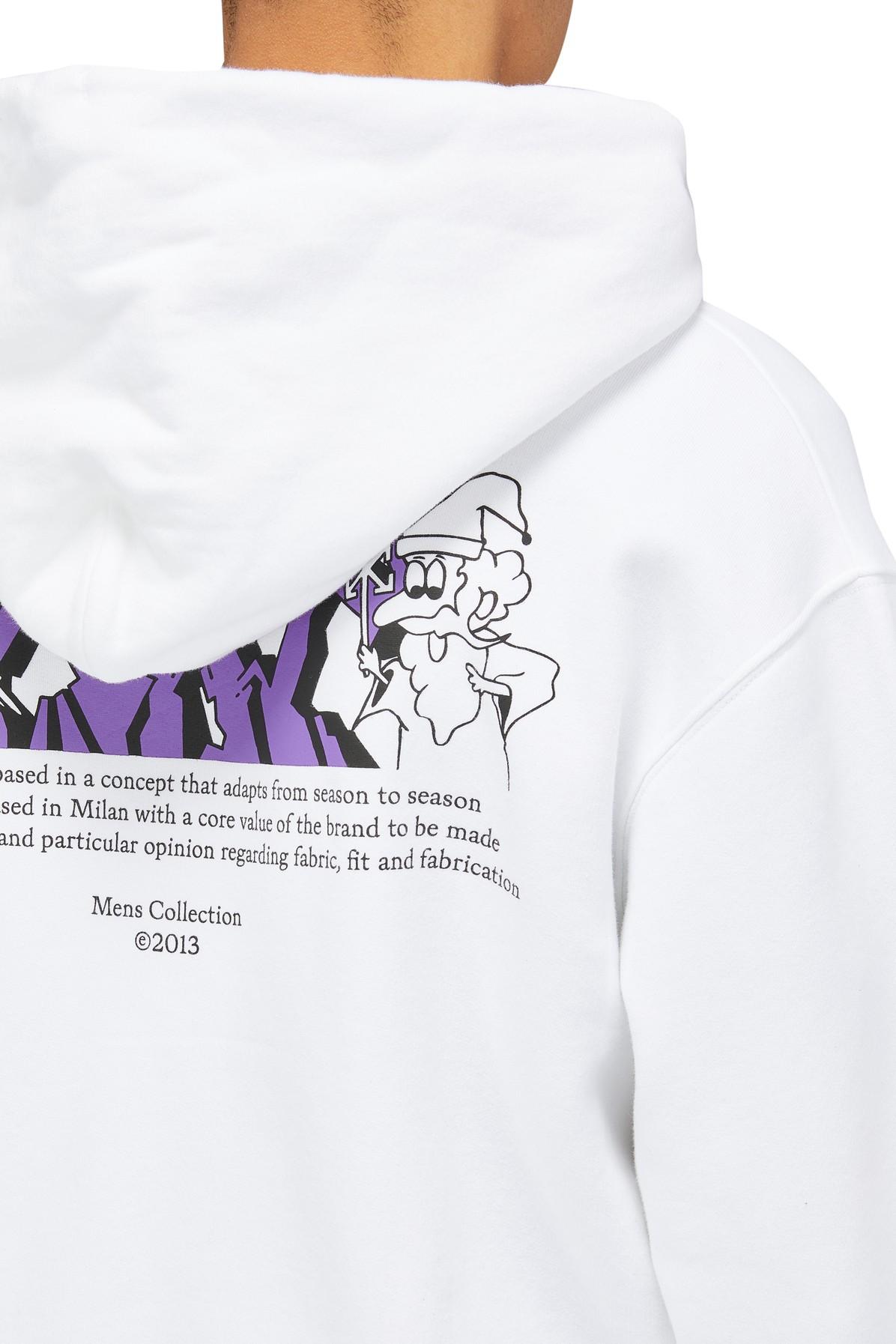 Off-White c/o Virgil Abloh Cotton Graffiti Wizard Sweatshirt in 