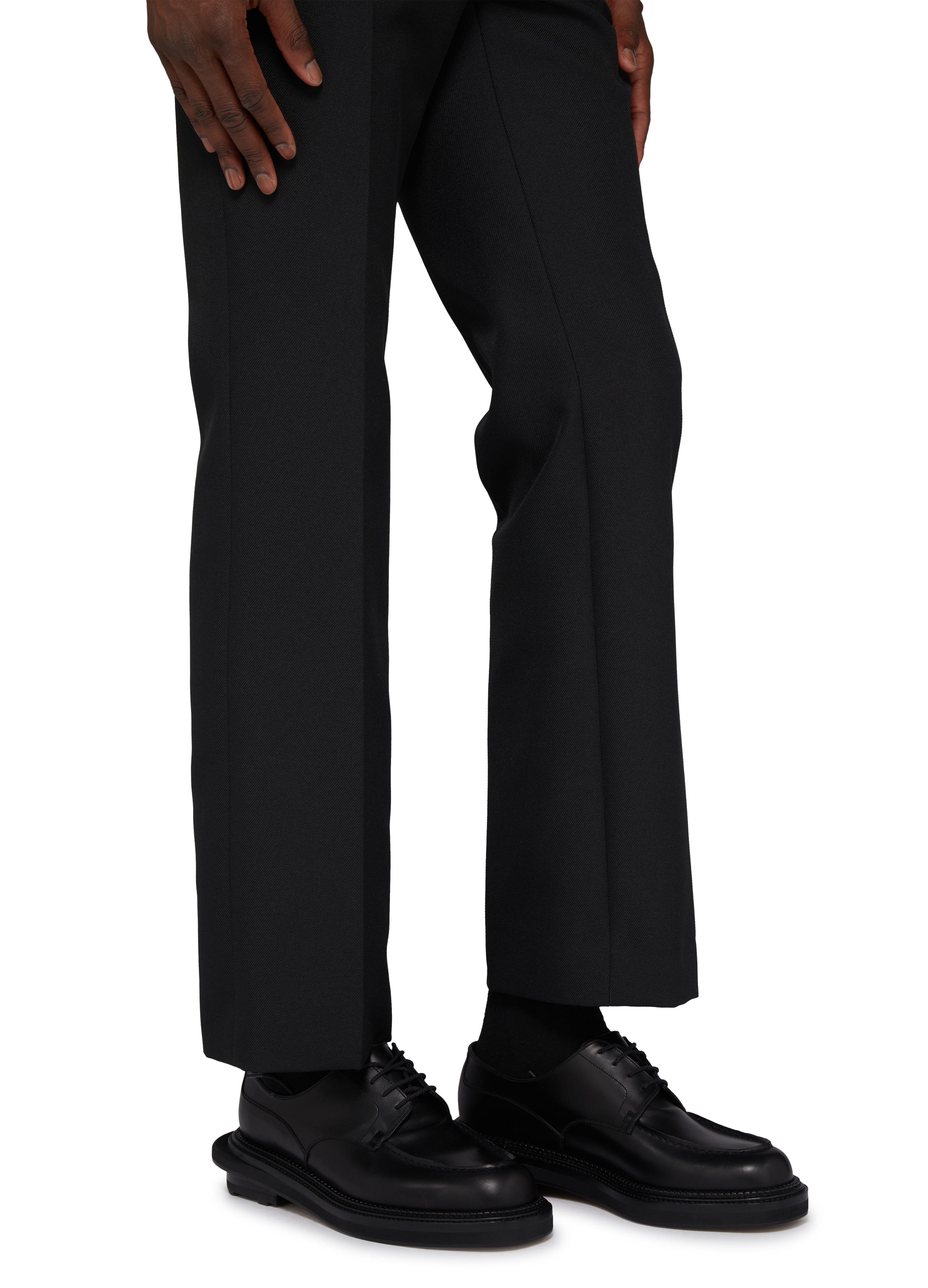 J.M. Weston Box Calf Golf Derbies in Black for Men | Lyst