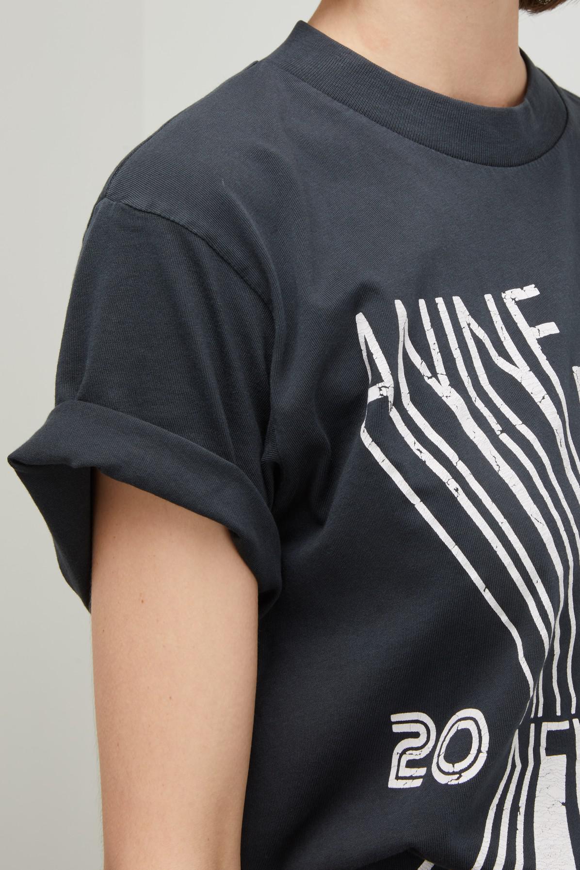 Anine Bing Bing New-york T-shirt in Black | Lyst