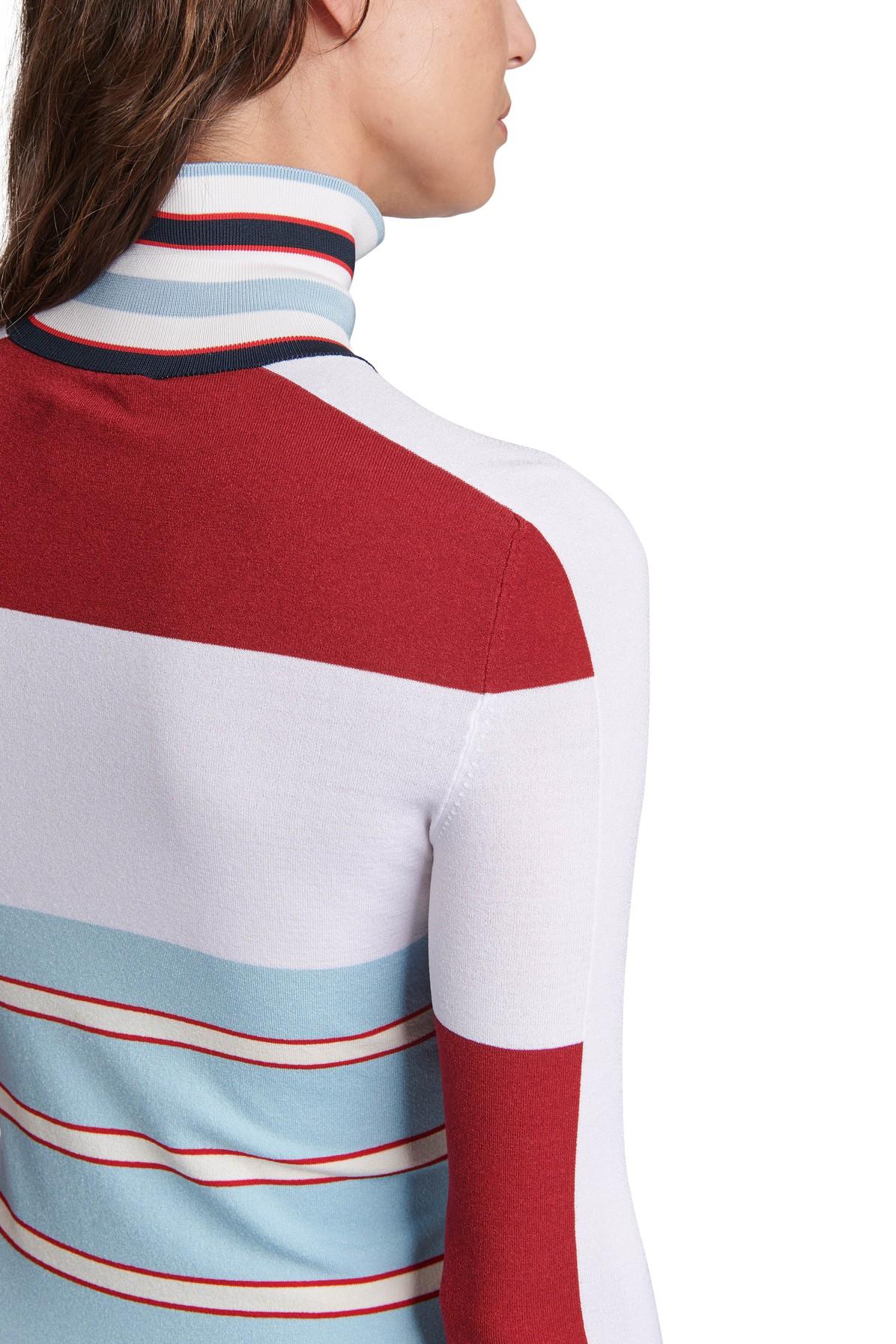 Louis Vuitton pre-owned Striped Sleeveless Roll Neck Dress - Farfetch
