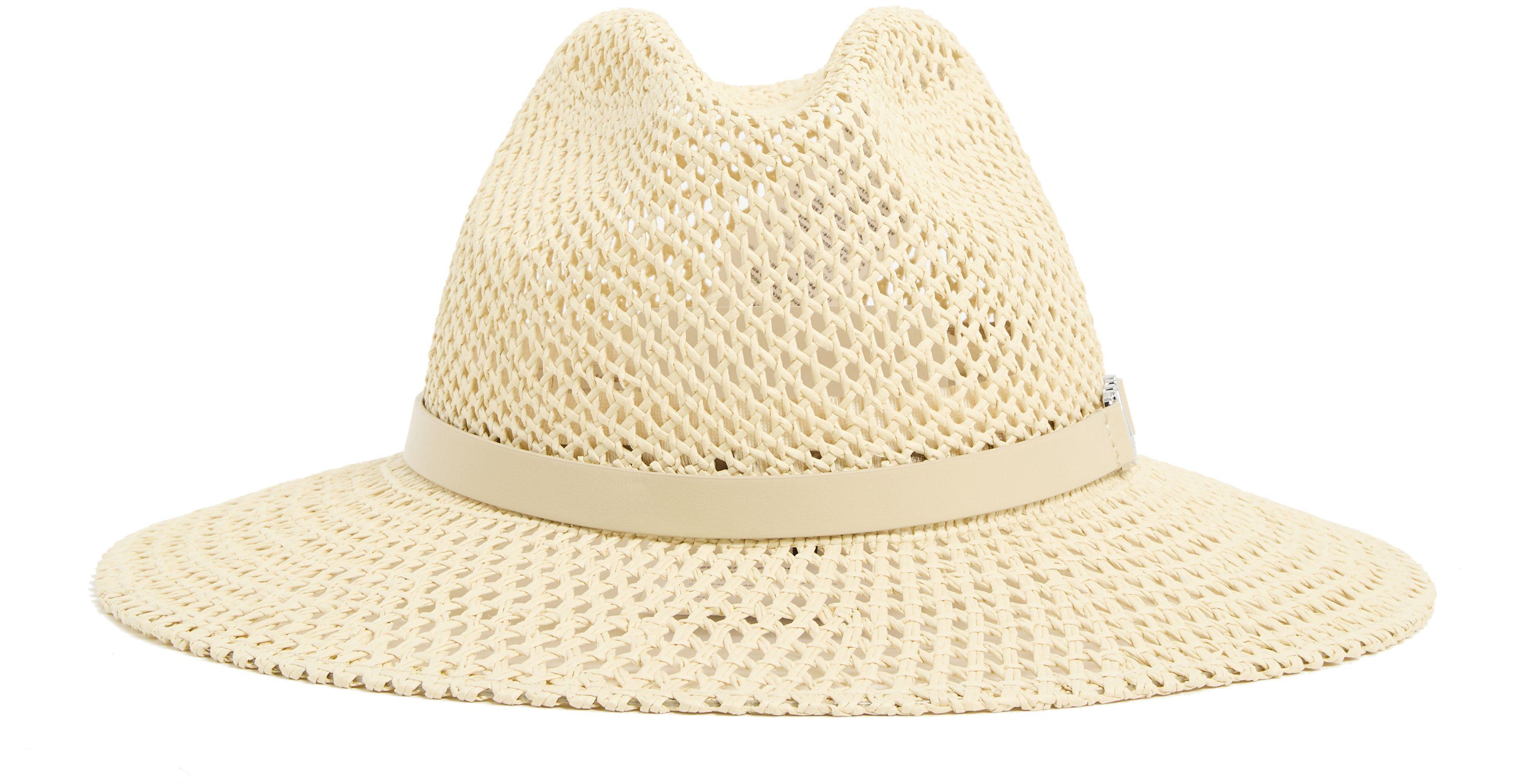 ストローハット [Max Mara] Marocco hat Max Mara Marocco Paper Straw Sunhat in Natural | Lyst