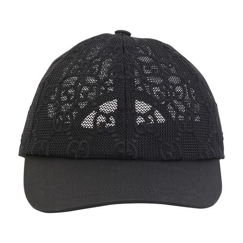 Gucci GG Embossed Baseball Hat in Black — LSC INC