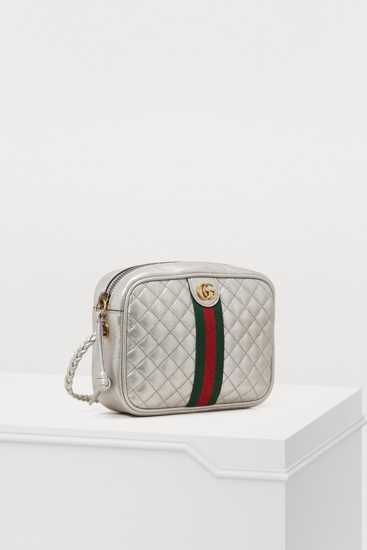gucci silver crossbody