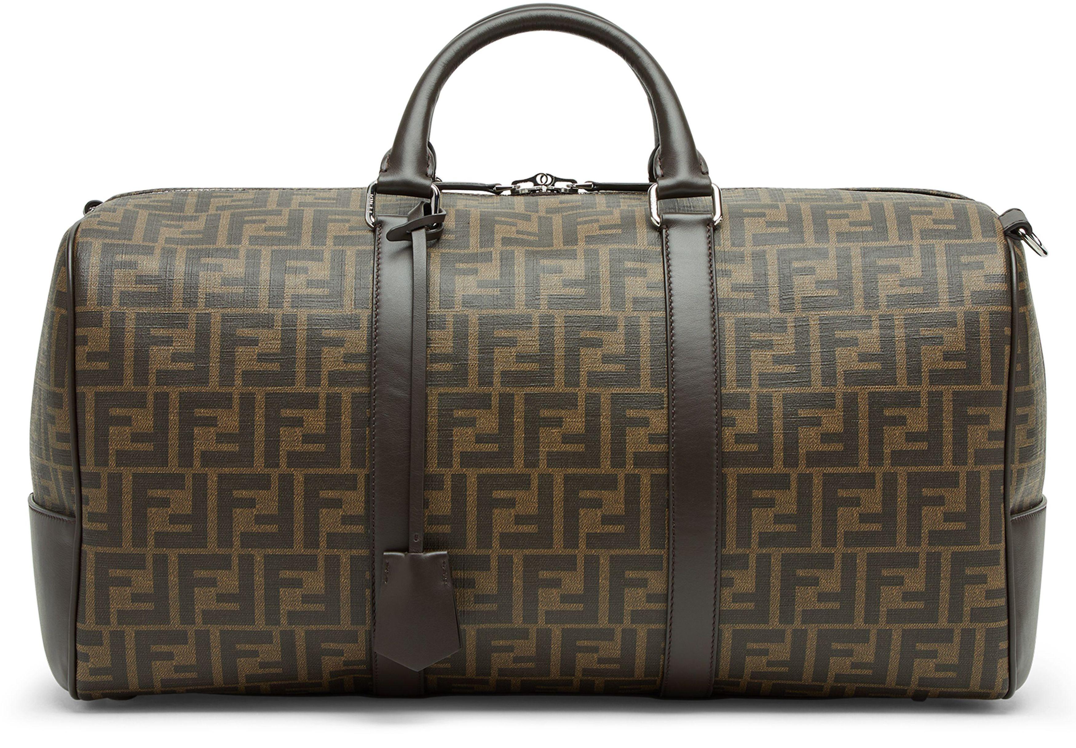 Fendi GroBe Duffle Bag in Schwarz fur Herren Lyst DE