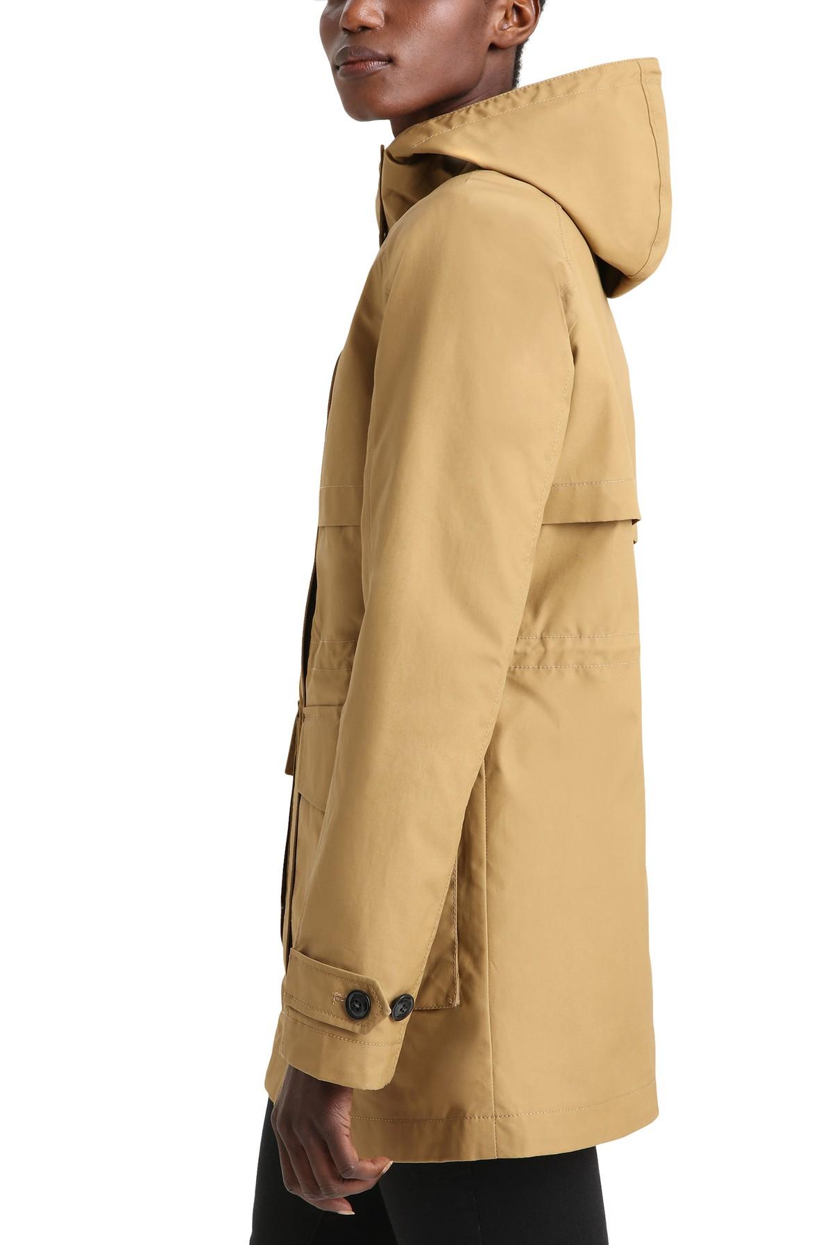 Woolrich Conway Waxed Cotton 2in1 Parka in Natural | Lyst
