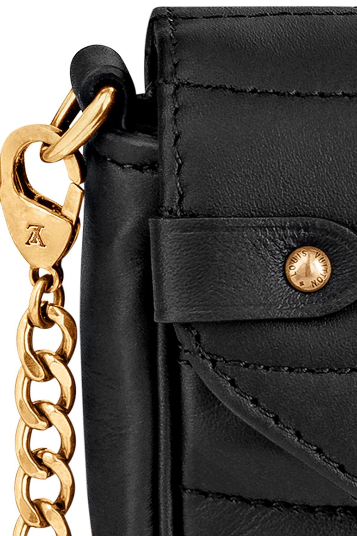 Louis Vuitton New Wave Chain Pochette in Black