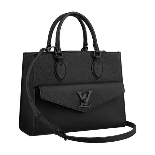 Louis Vuitton Lockme Tote Pm in Black | Lyst
