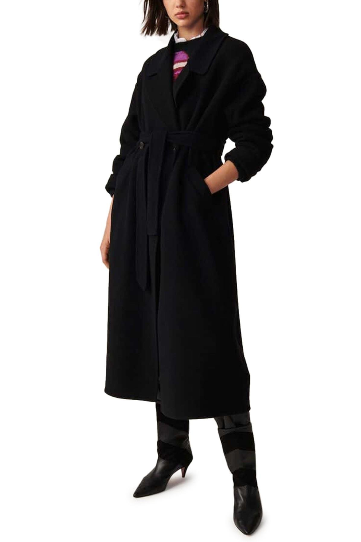 Manteau George Ba sh en coloris Noir Lyst