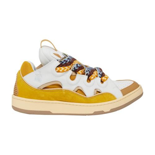 Lanvin Yellow Fabric Athletic Sneakers main image 0