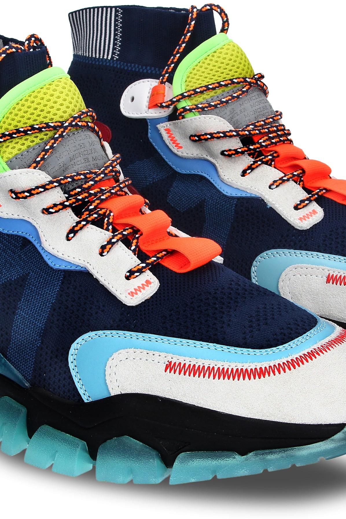 Moncler Leave No Trace High Runners in Blue for Men | Lyst