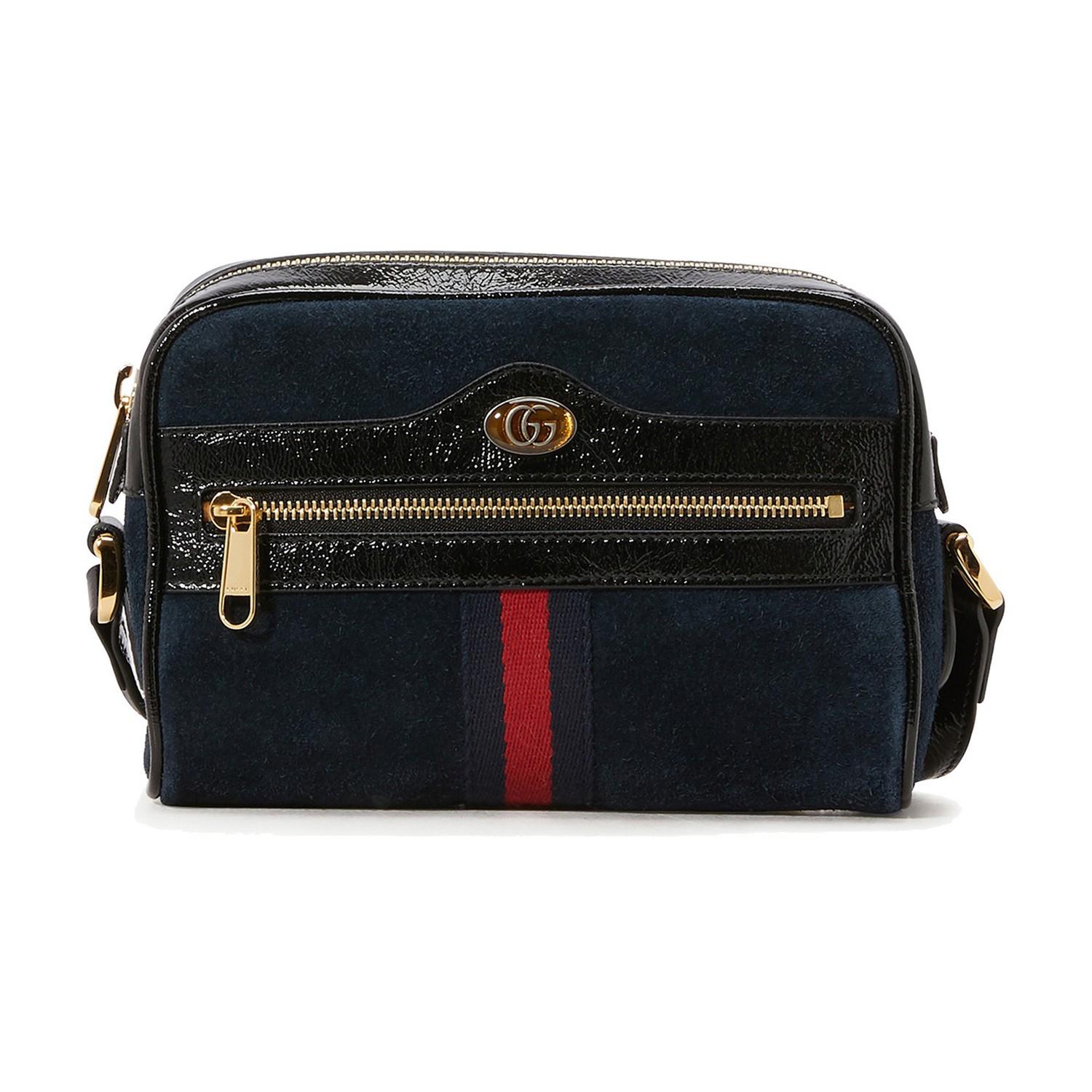 ophidia suede mini bag