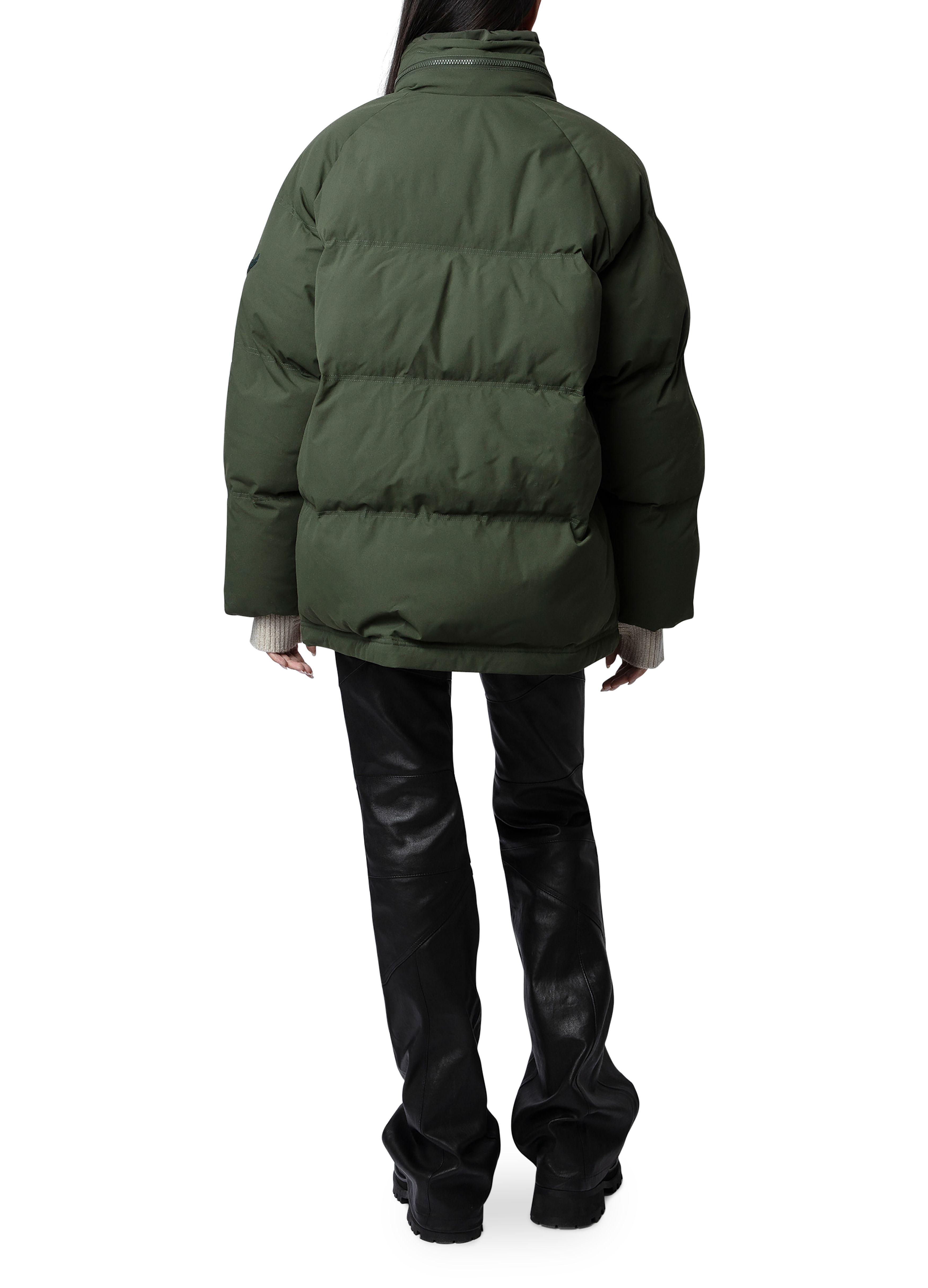 Zadig & Voltaire Bristola Down Jacket in Green | Lyst