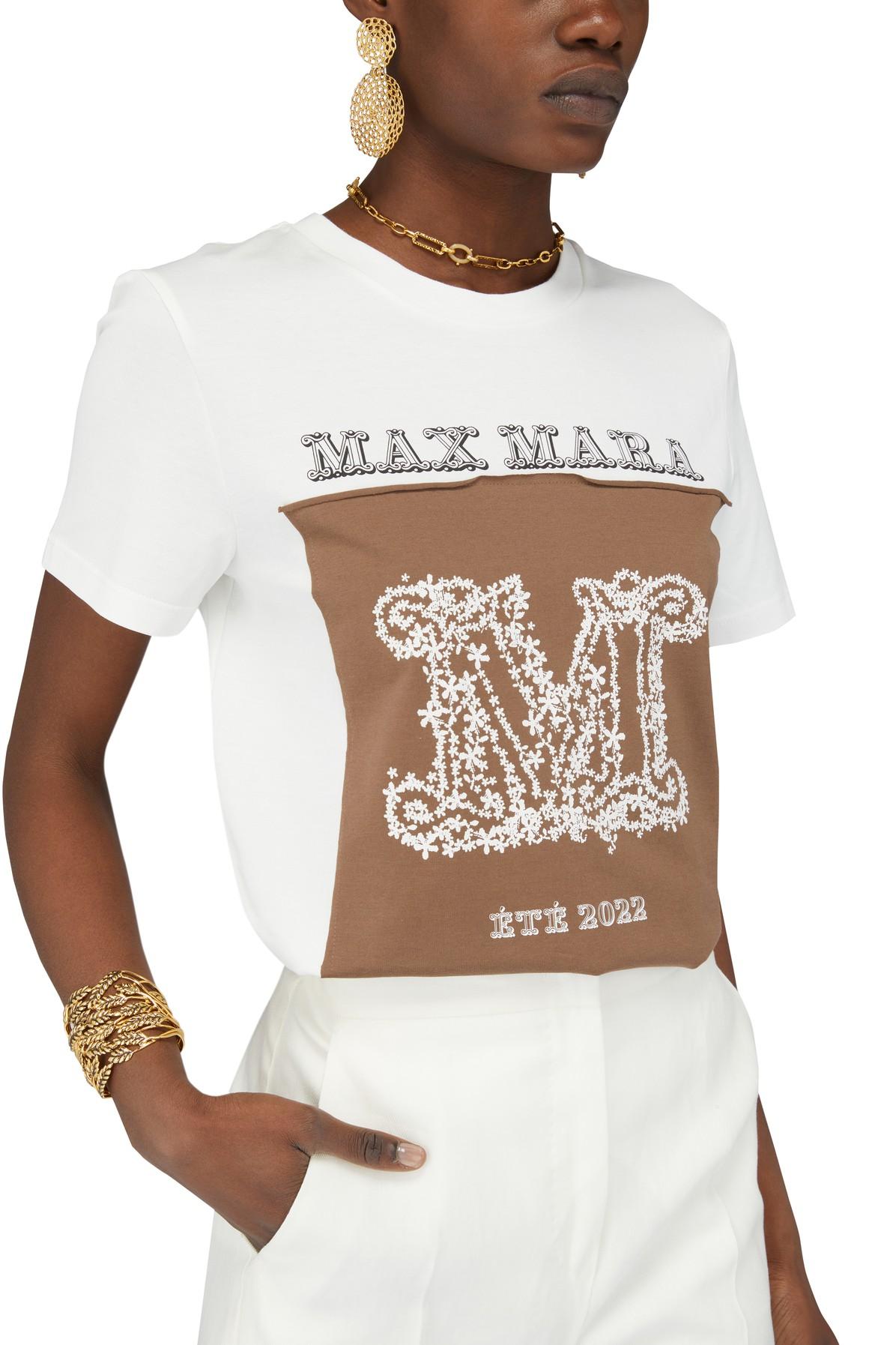 Max Mara Key T-shirt | Lyst