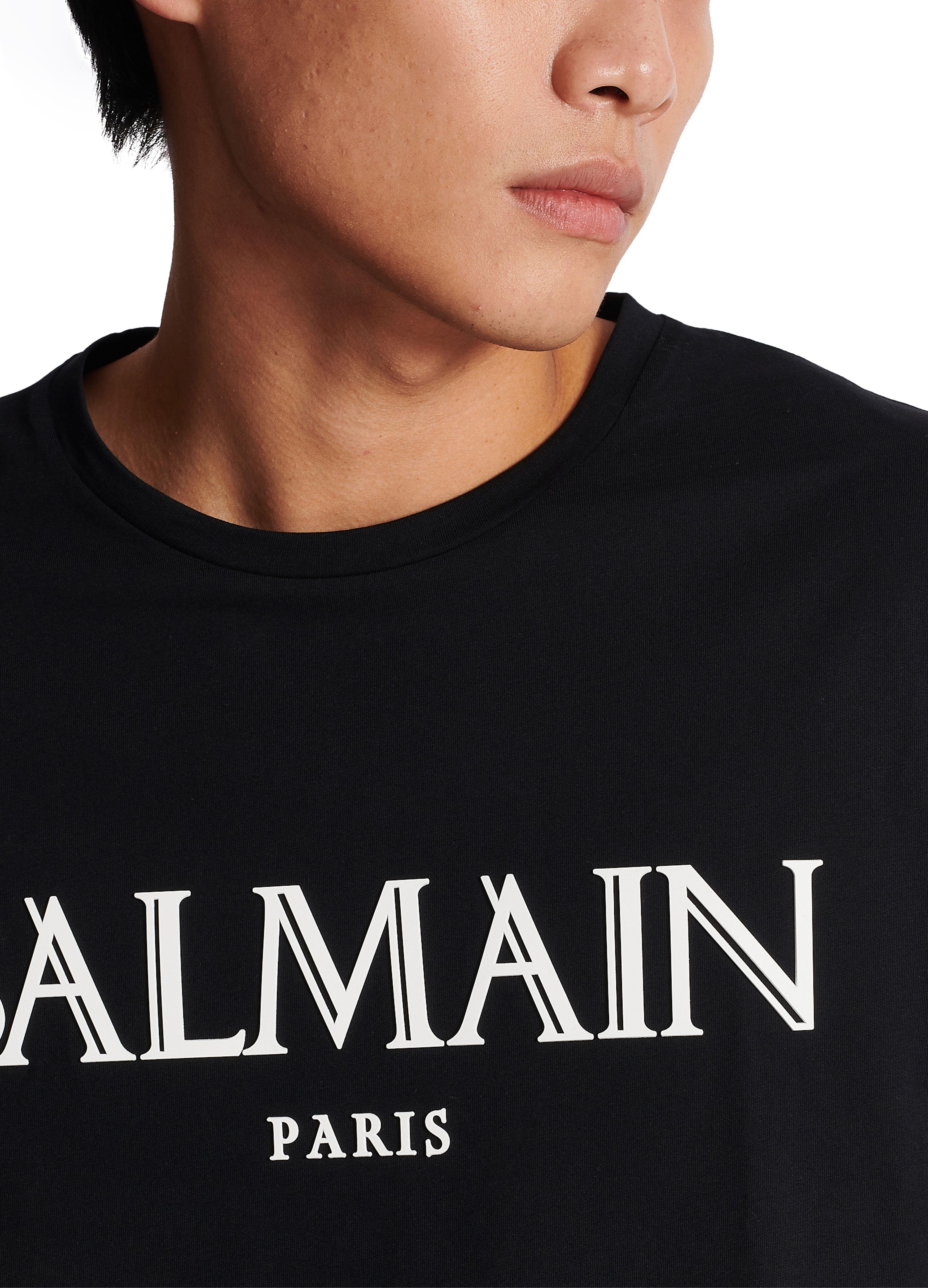 balmain t shirt men black