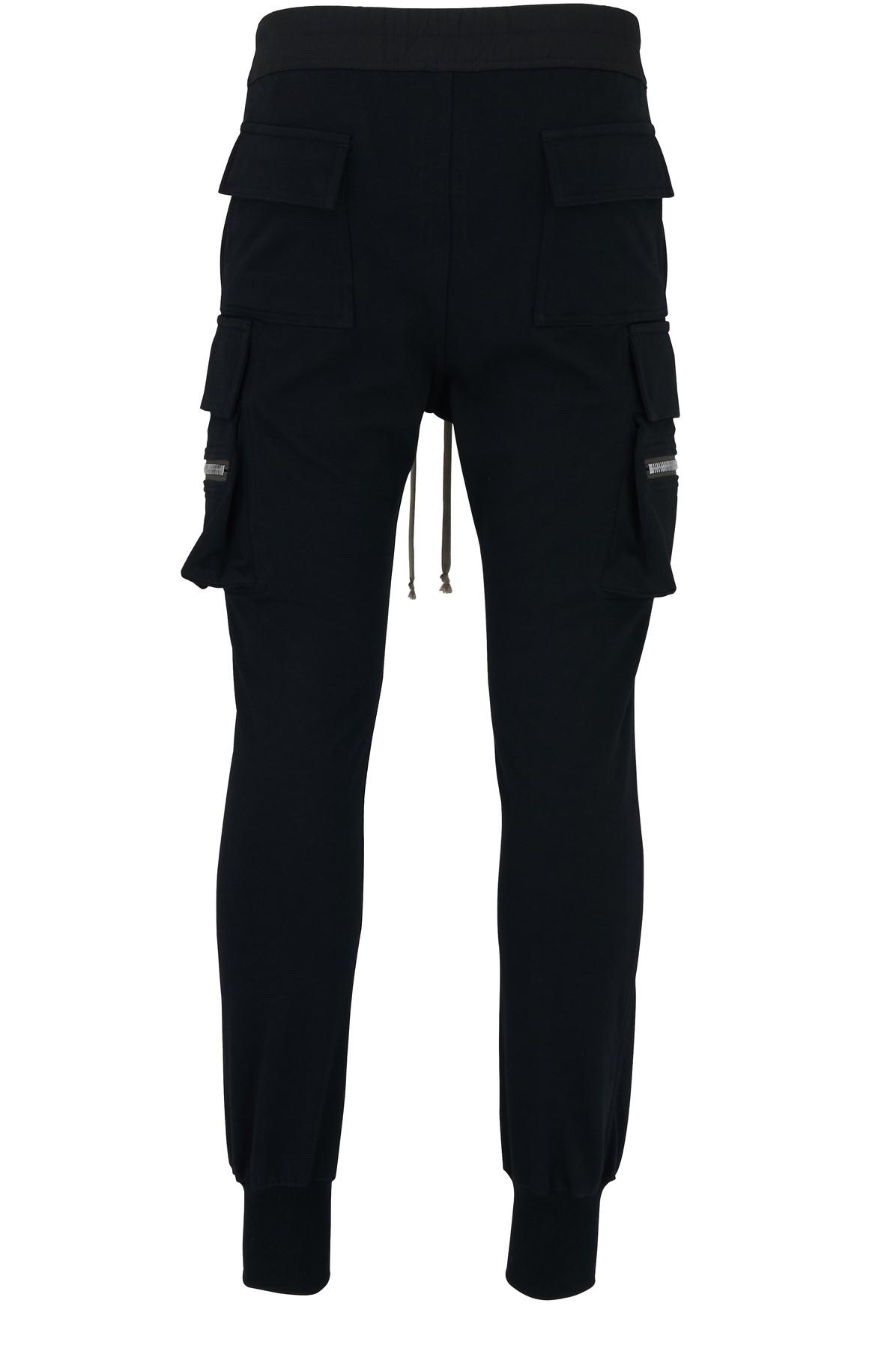 Rick Owens Mastodon Cargo Pants in Black for Men | Lyst