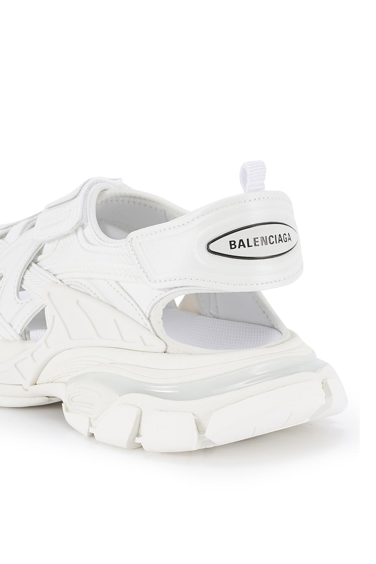 balenciaga sandals white