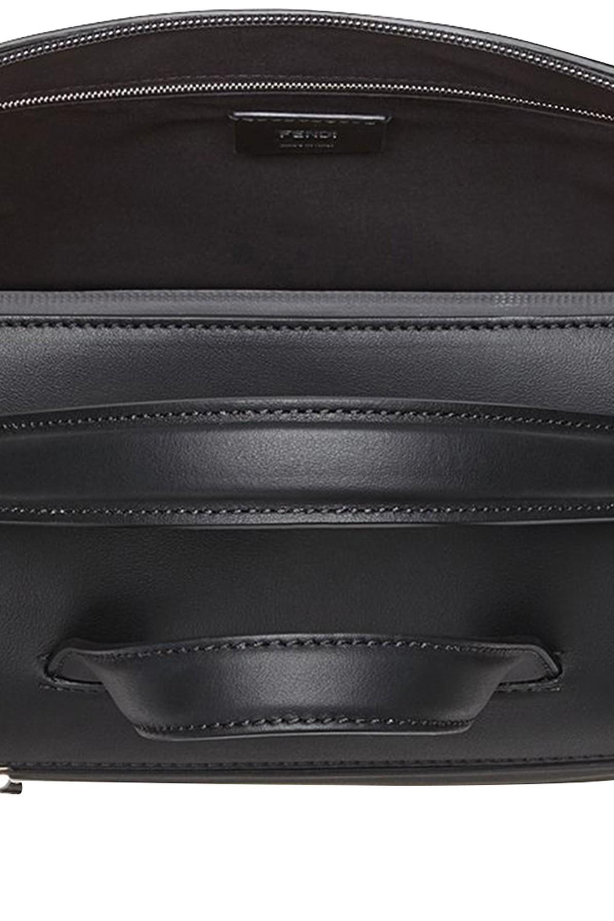 Fendi Black Fabric and Leather Mini Lui Bag Fendi