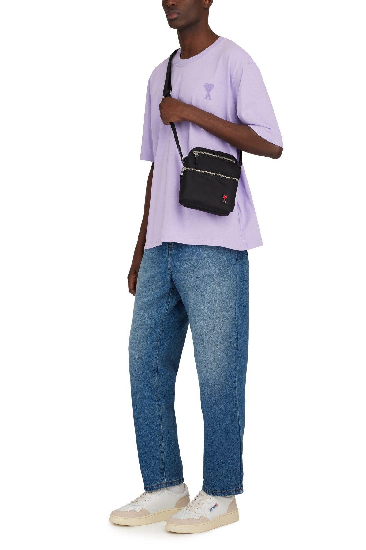 Ami Paris Ami De Coeur T-shirt in Purple for Men | Lyst