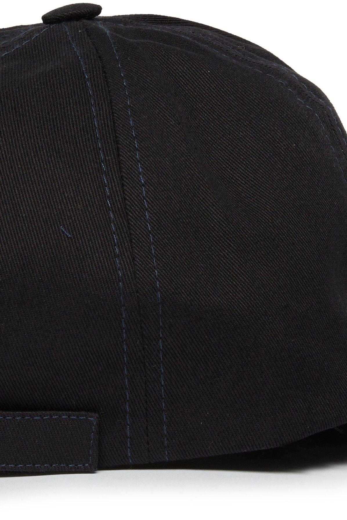 Maison Kitsuné Dressed Fox 6p Cap in Black for Men | Lyst