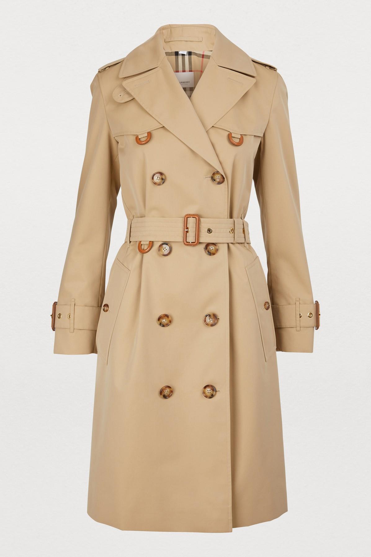 Burberry Islington Trench in Natural - Lyst