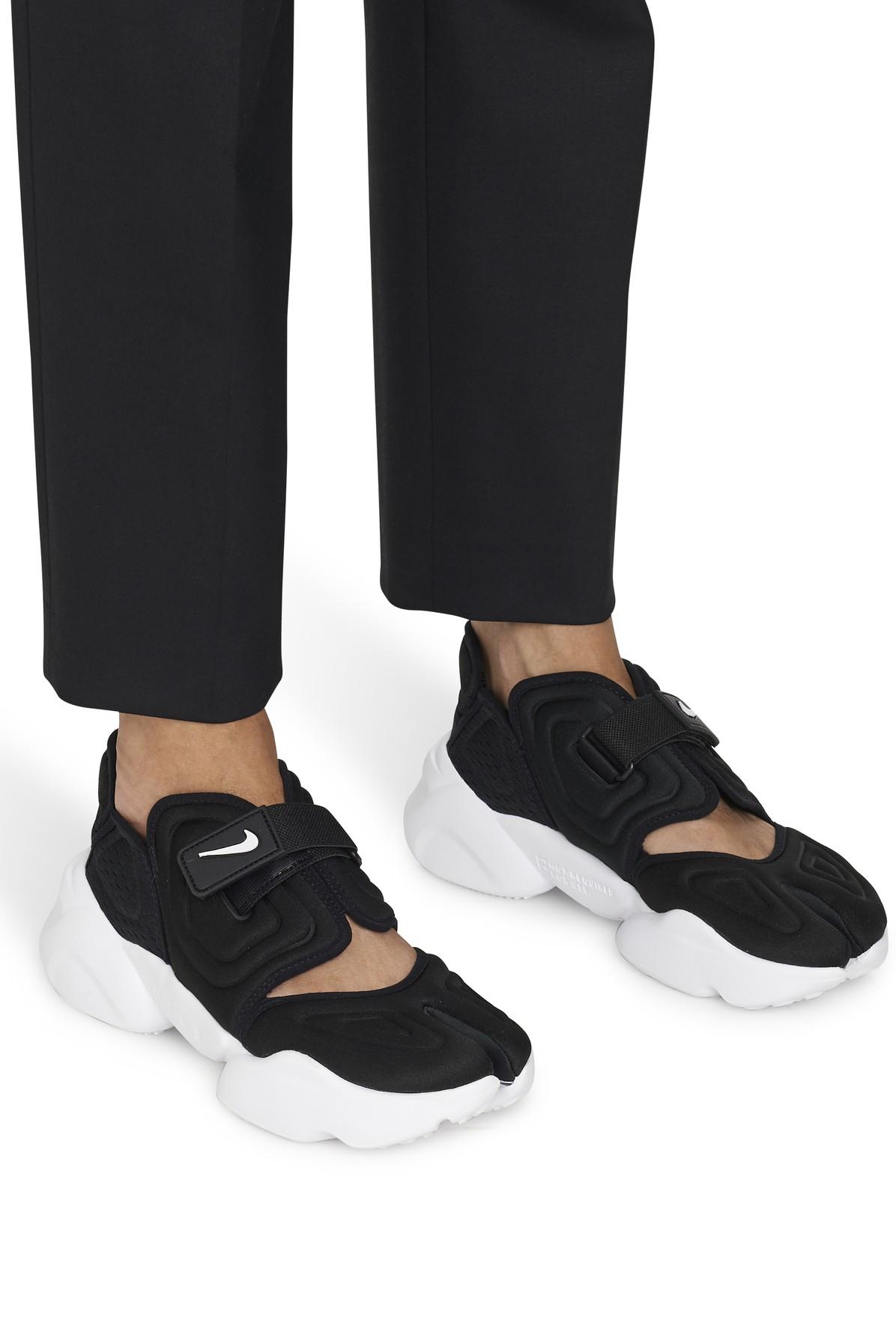 Nike Fleece Aqua Rift Shoes in Black (White) | Lyst Australia