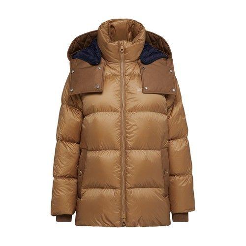 burberry brown puffer jacket