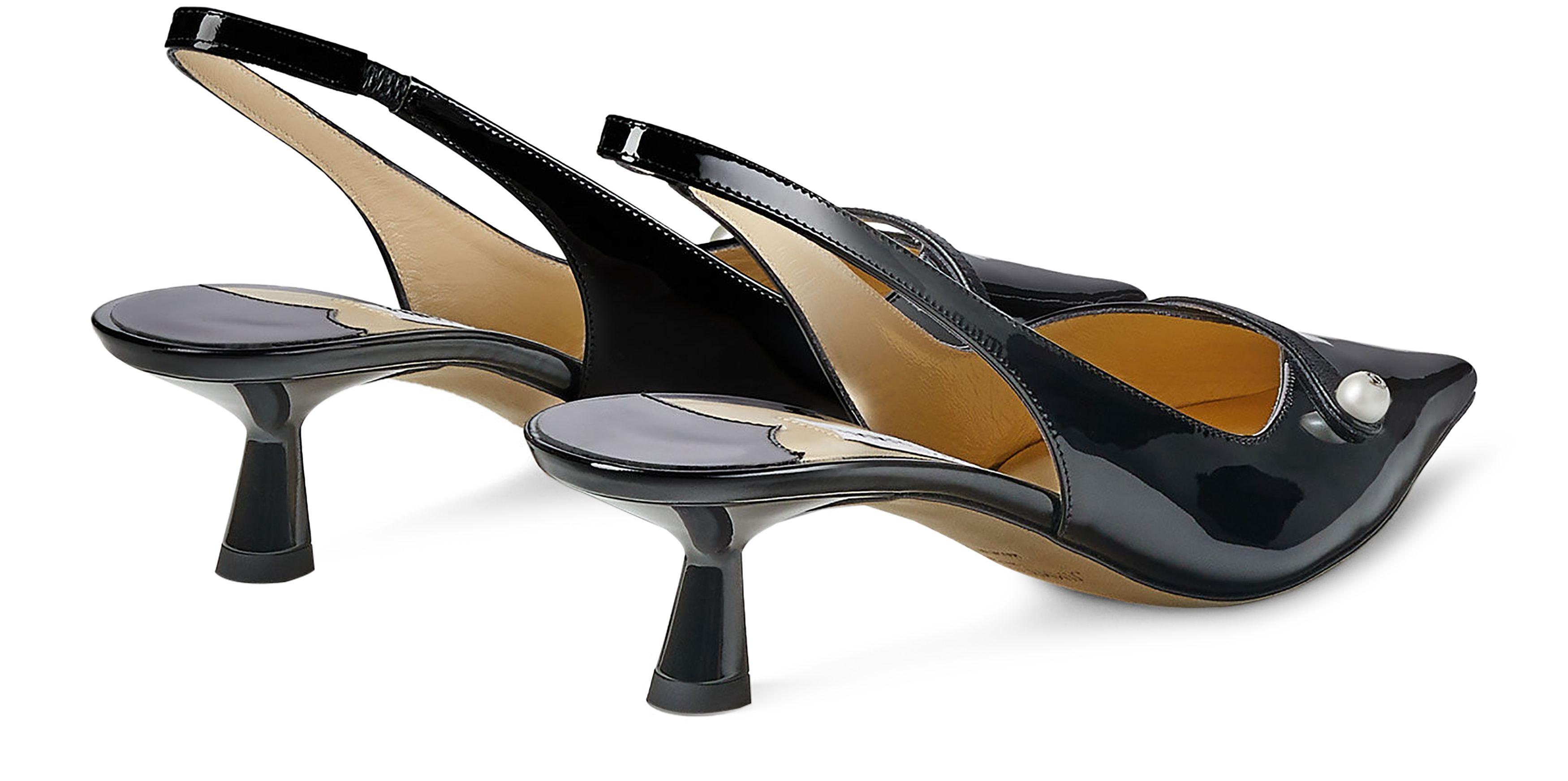 Jimmy Choo Amita Pumps 45 in Black | Lyst