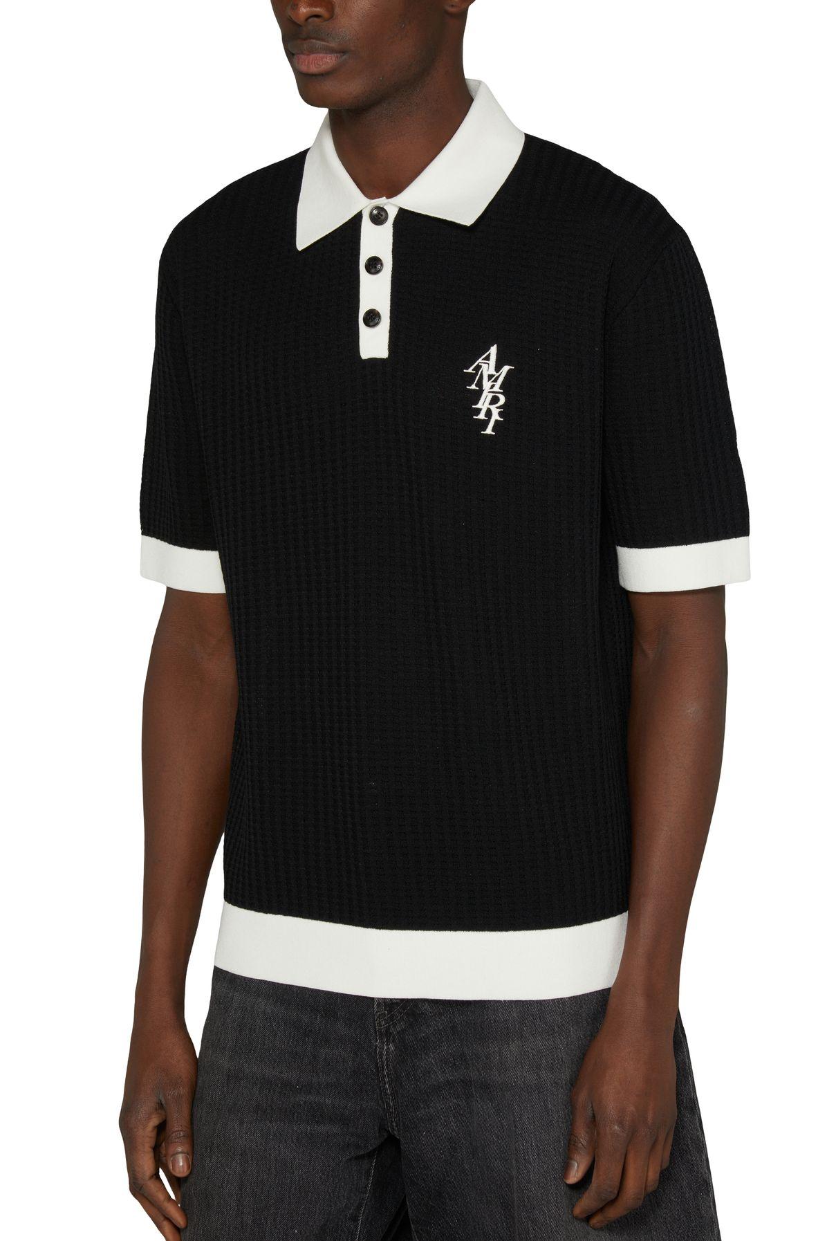 polo t black amiri jeans
