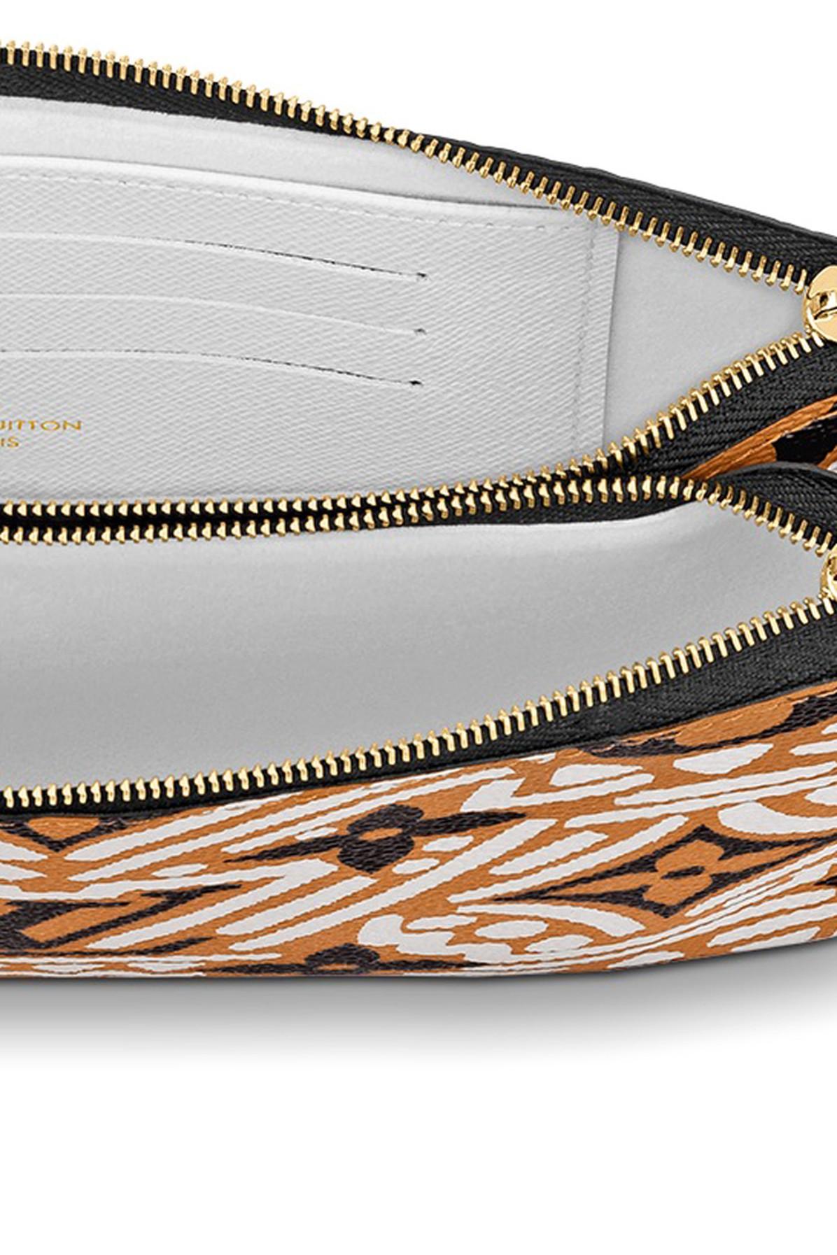 Double Zip Pochette Crafty – Keeks Designer Handbags