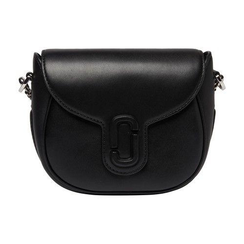 Marc Jacobs The Covered J Marc Saddle Bag in Black Lyst