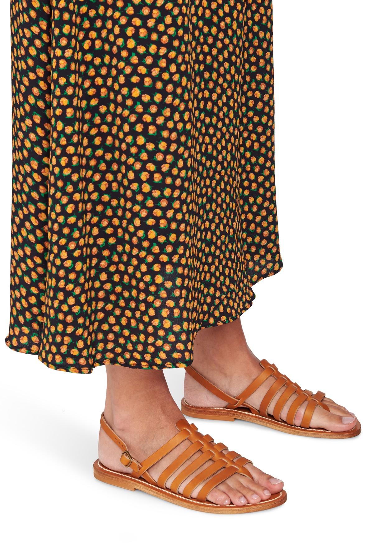 K. Jacques Homere Sandals in Brown - Lyst