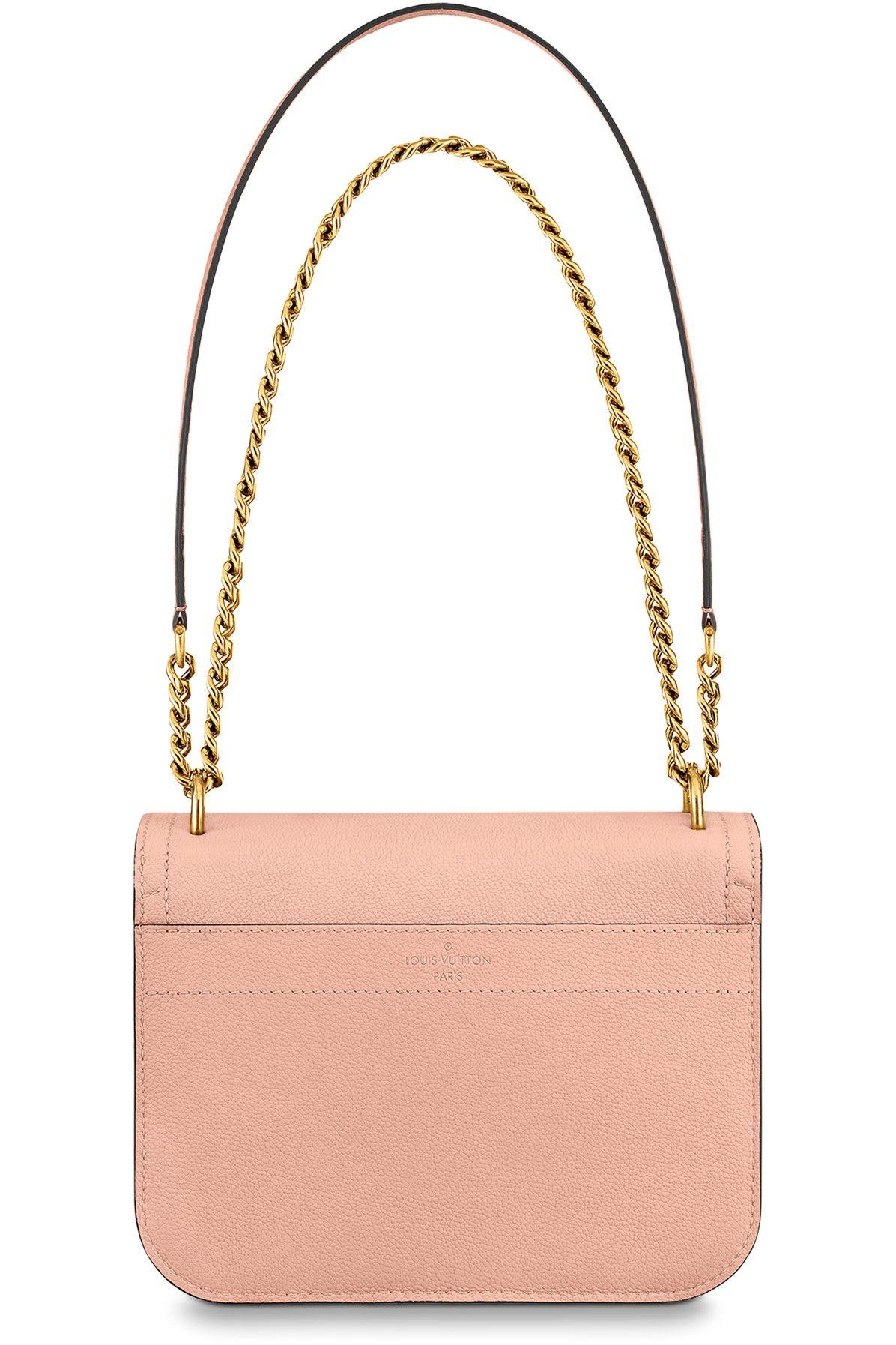 Louis Vuitton Pink Lockme II Leather Crossbody Bag