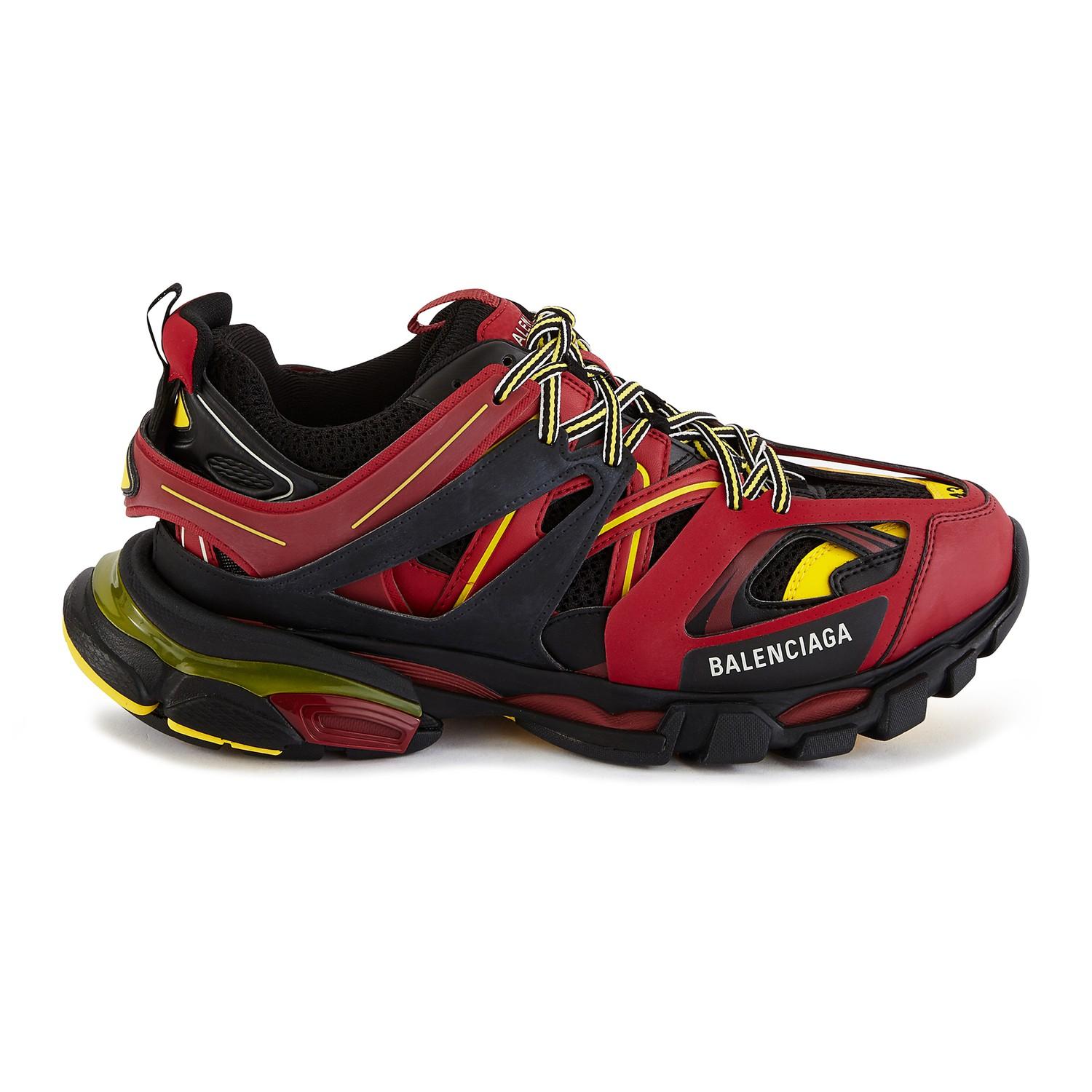 red balenciaga track