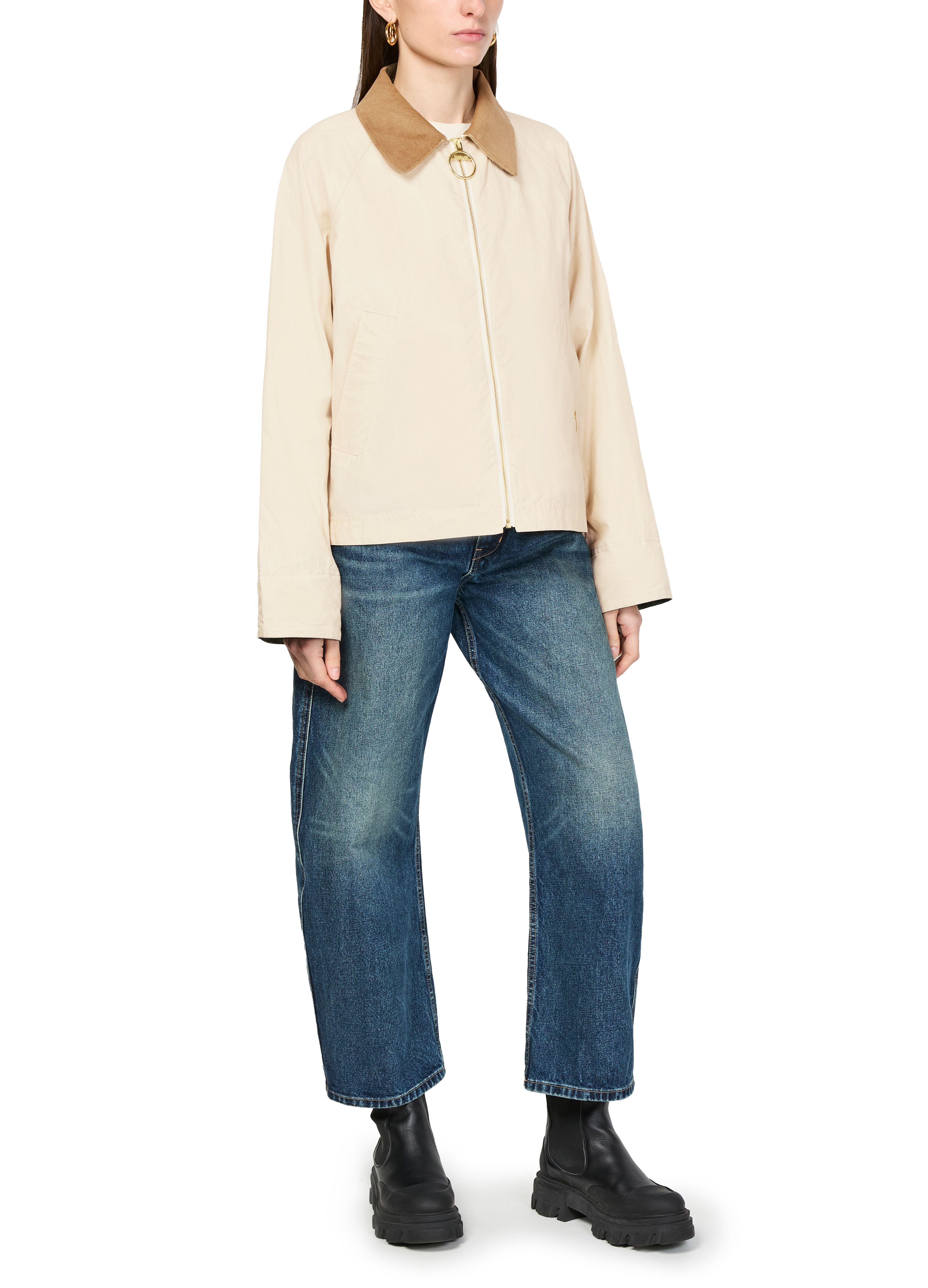 Barbour Catlin Showerproof Jacket in Natural | Lyst