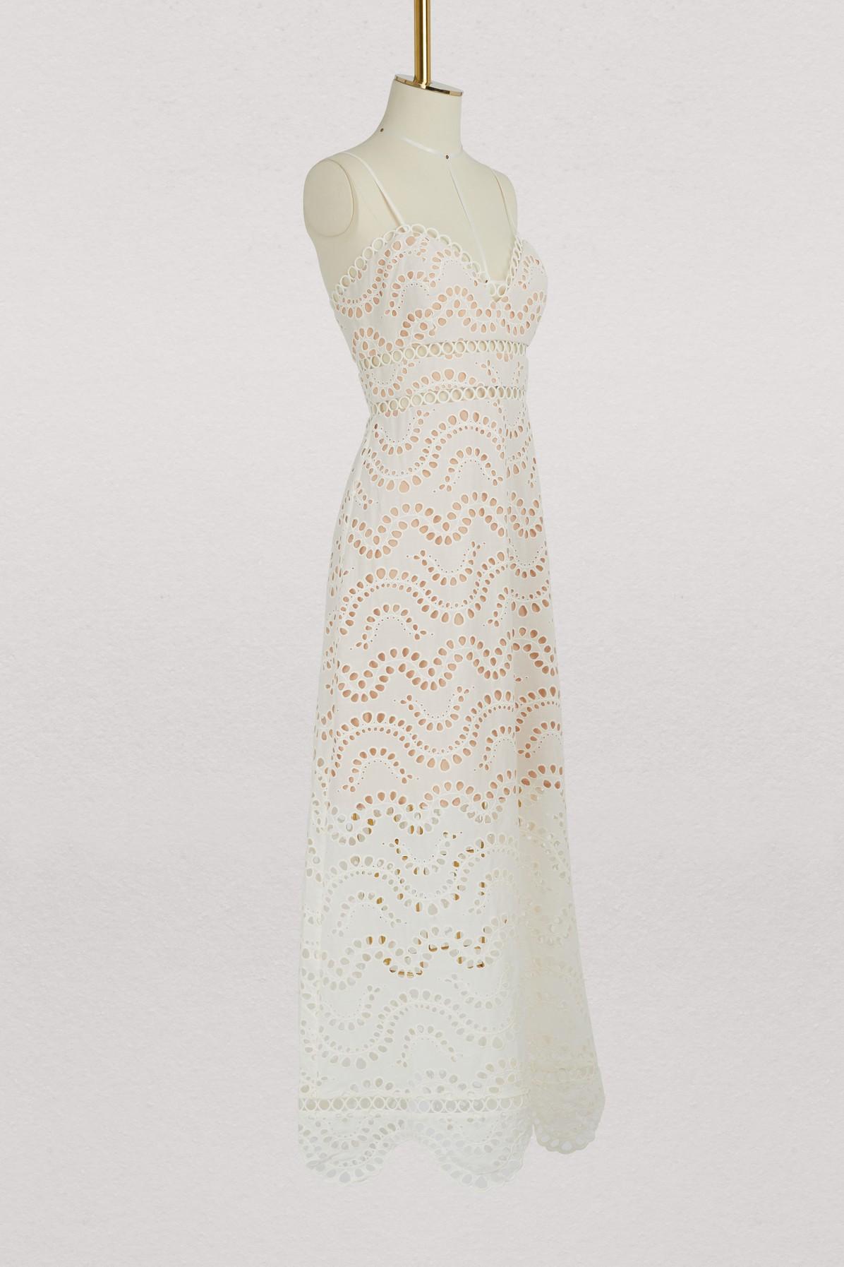 Zimmermann Jaya Maxi Dress in Ivory (White) Lyst