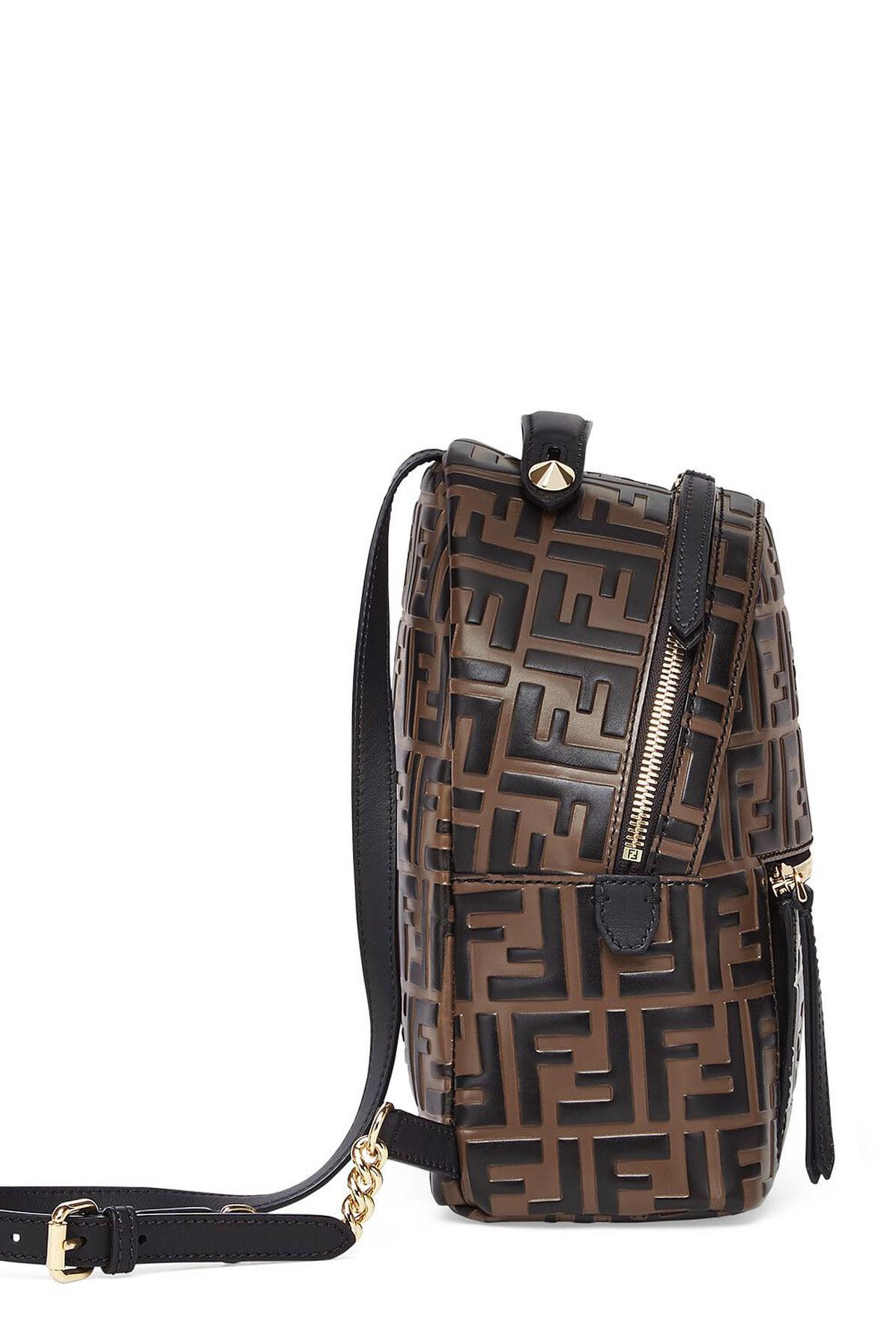 Fendi Mini Backpack in Brown Lyst