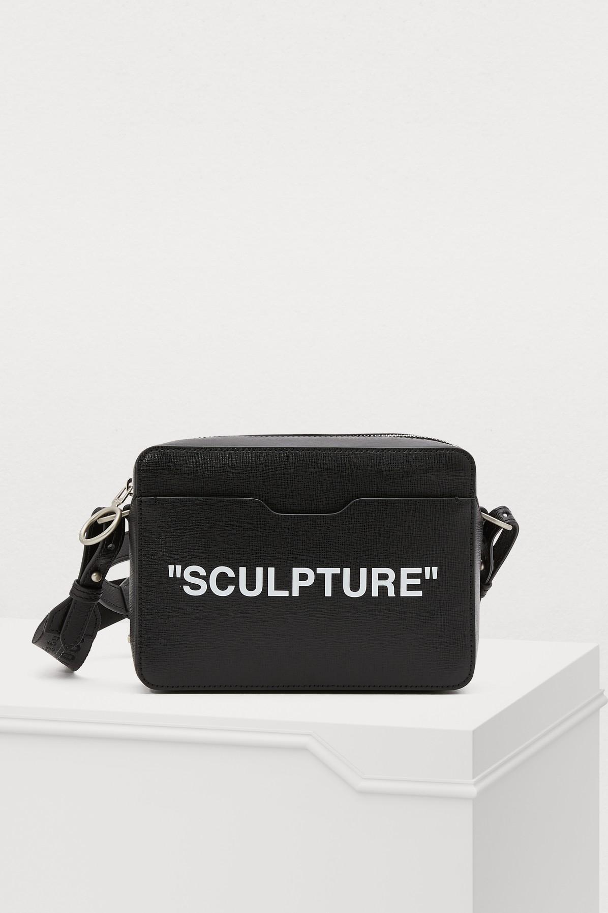Off-White c/o Virgil Abloh Sculpture Crossbody Bag in Black | Lyst