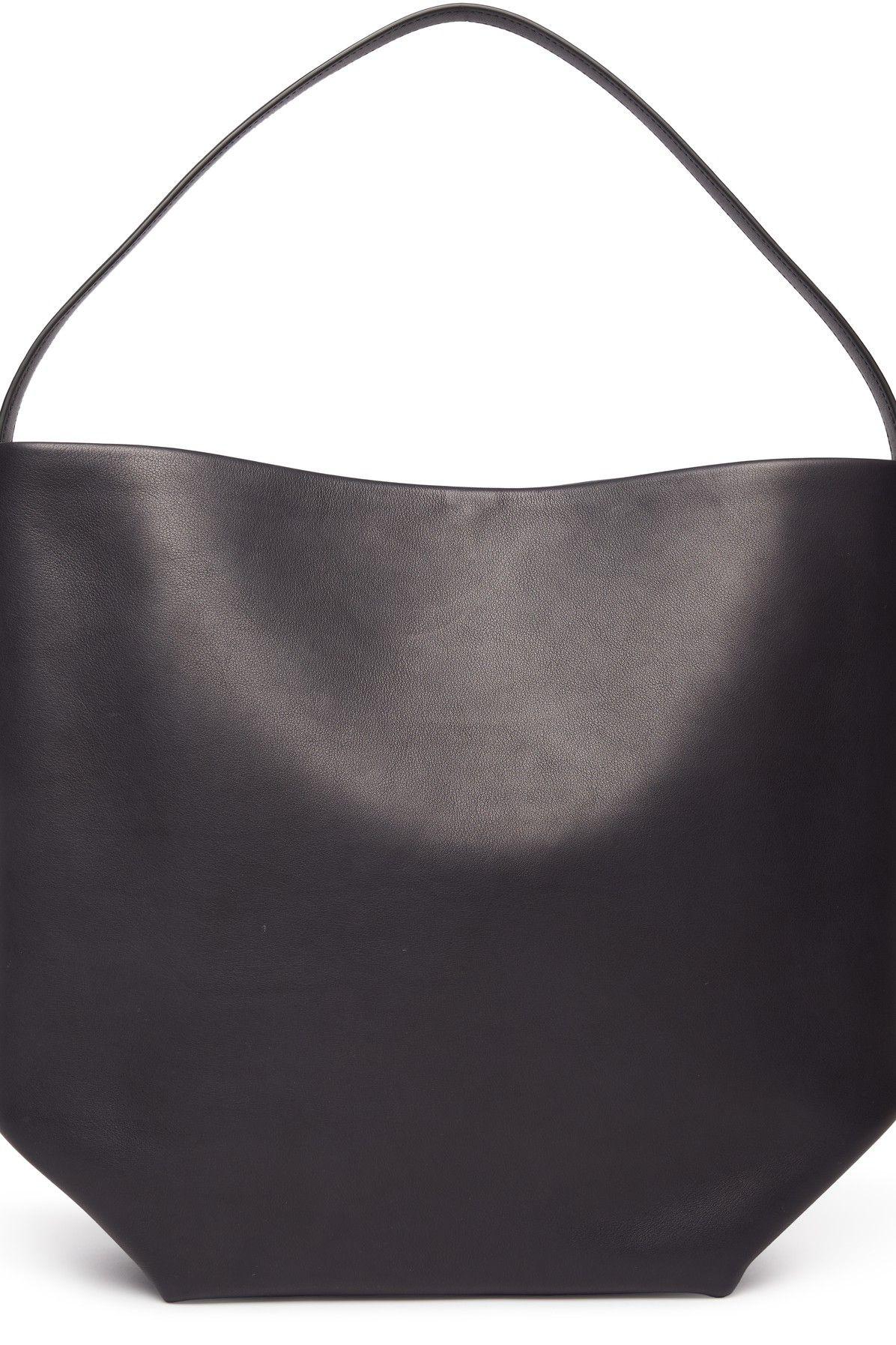 The Row Large N/s Park Tote in Black | Lyst
