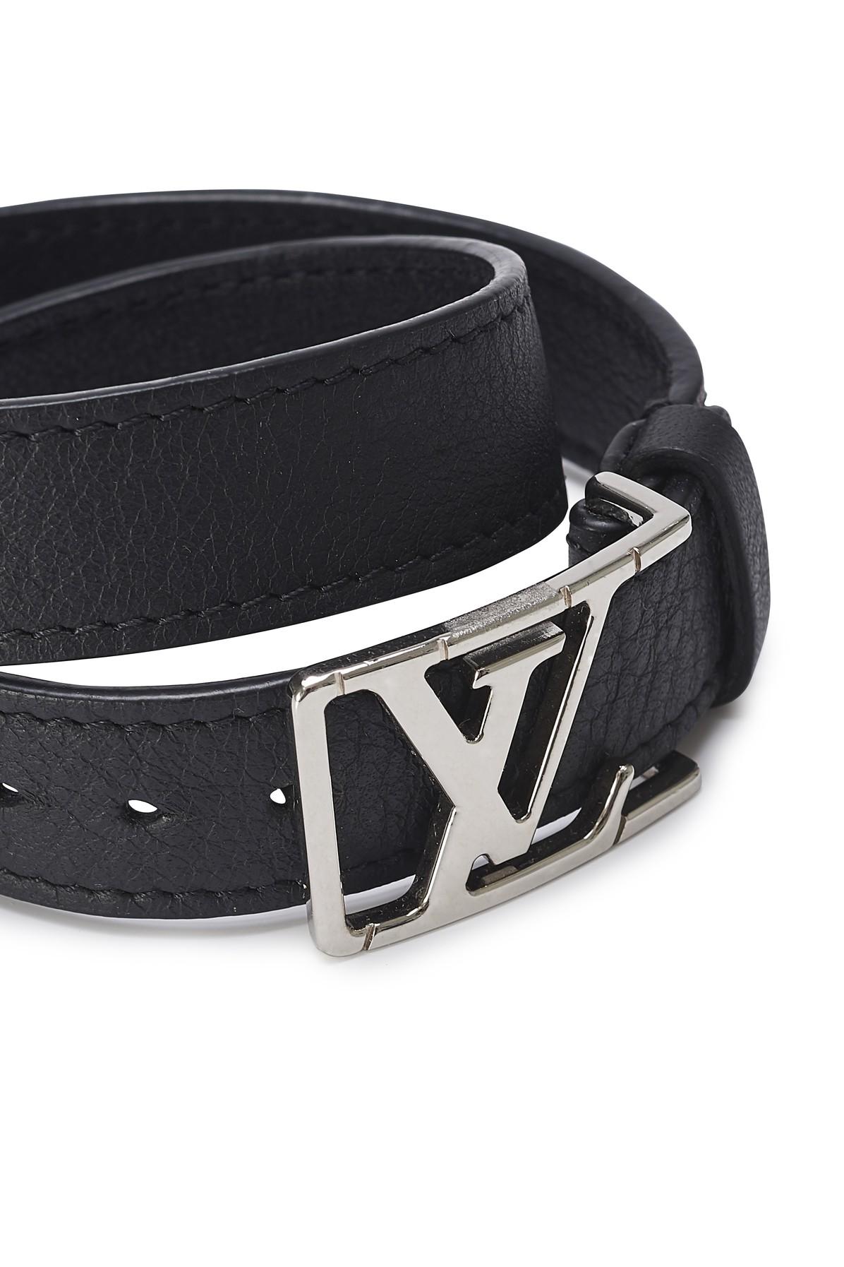 Louis Vuitton Lv City Bracelet in Black for Men