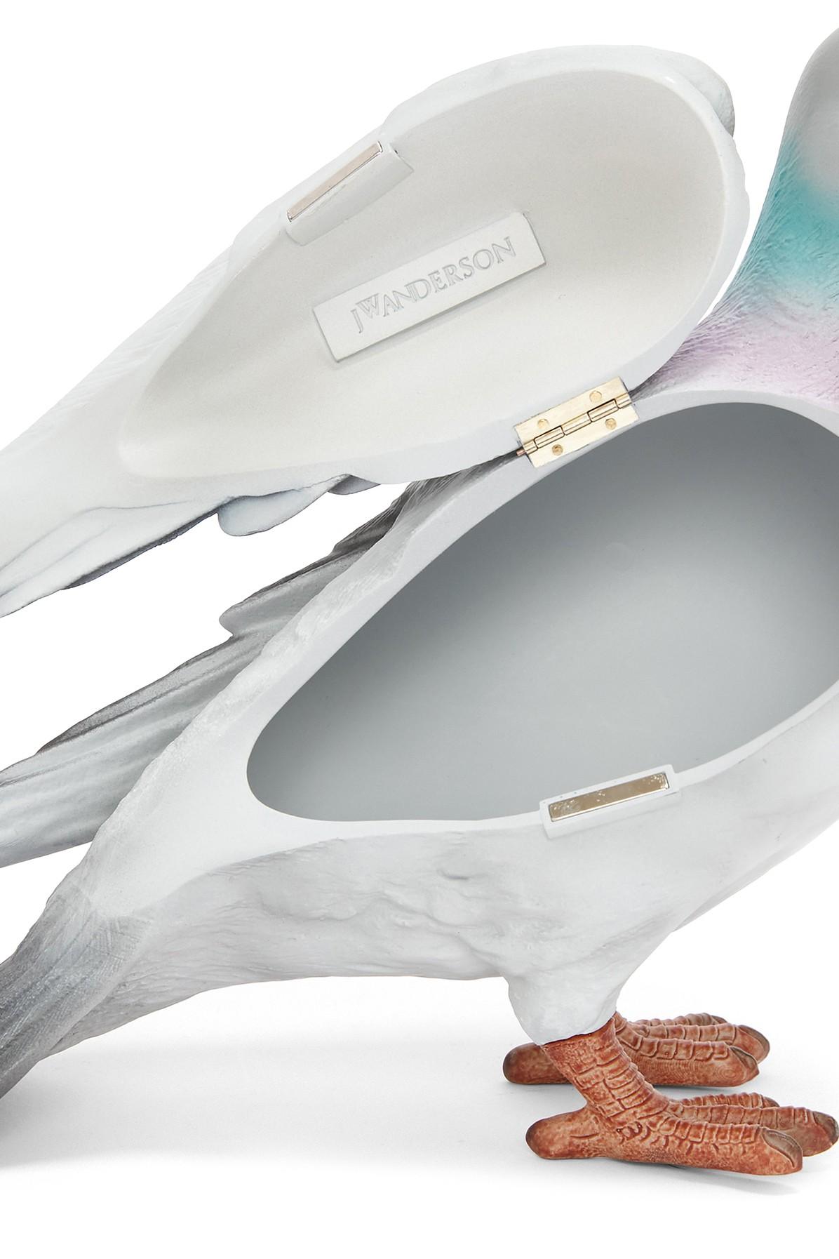 JW Anderson Pigeon Clutch Bag in White for Men | Lyst