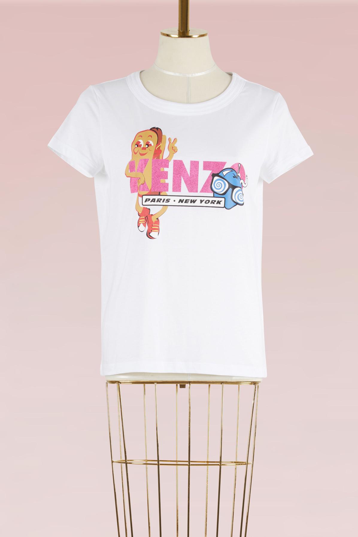 Kenzo White Hot Dog Shirt Kenzo White Hot Dog Shirt