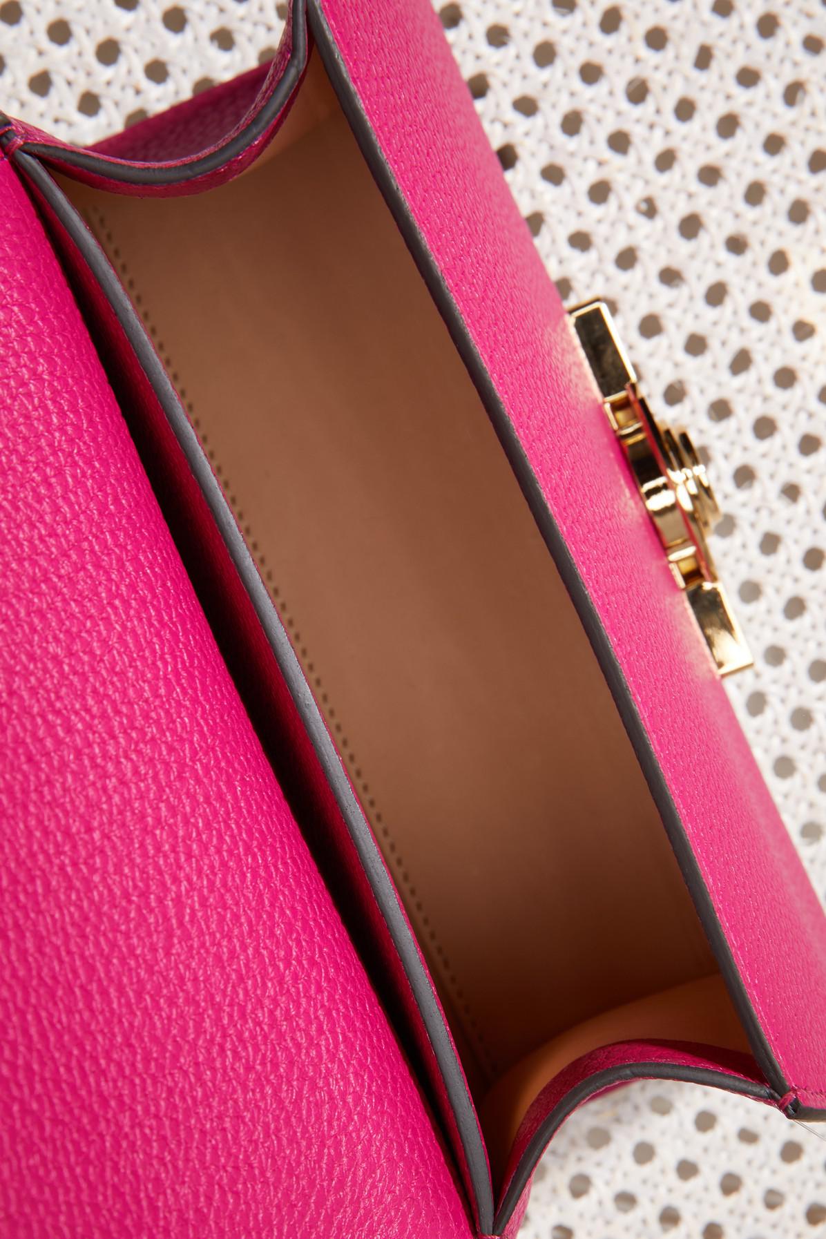 Moynat Leather Vanity Handle Bag - Pink Mini Bags, Handbags - MOYNA20703
