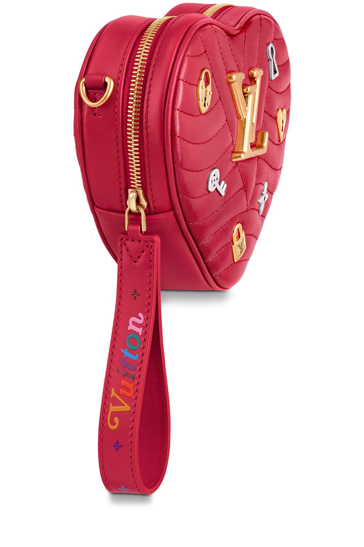 vuitton new wave heart crossbody bag