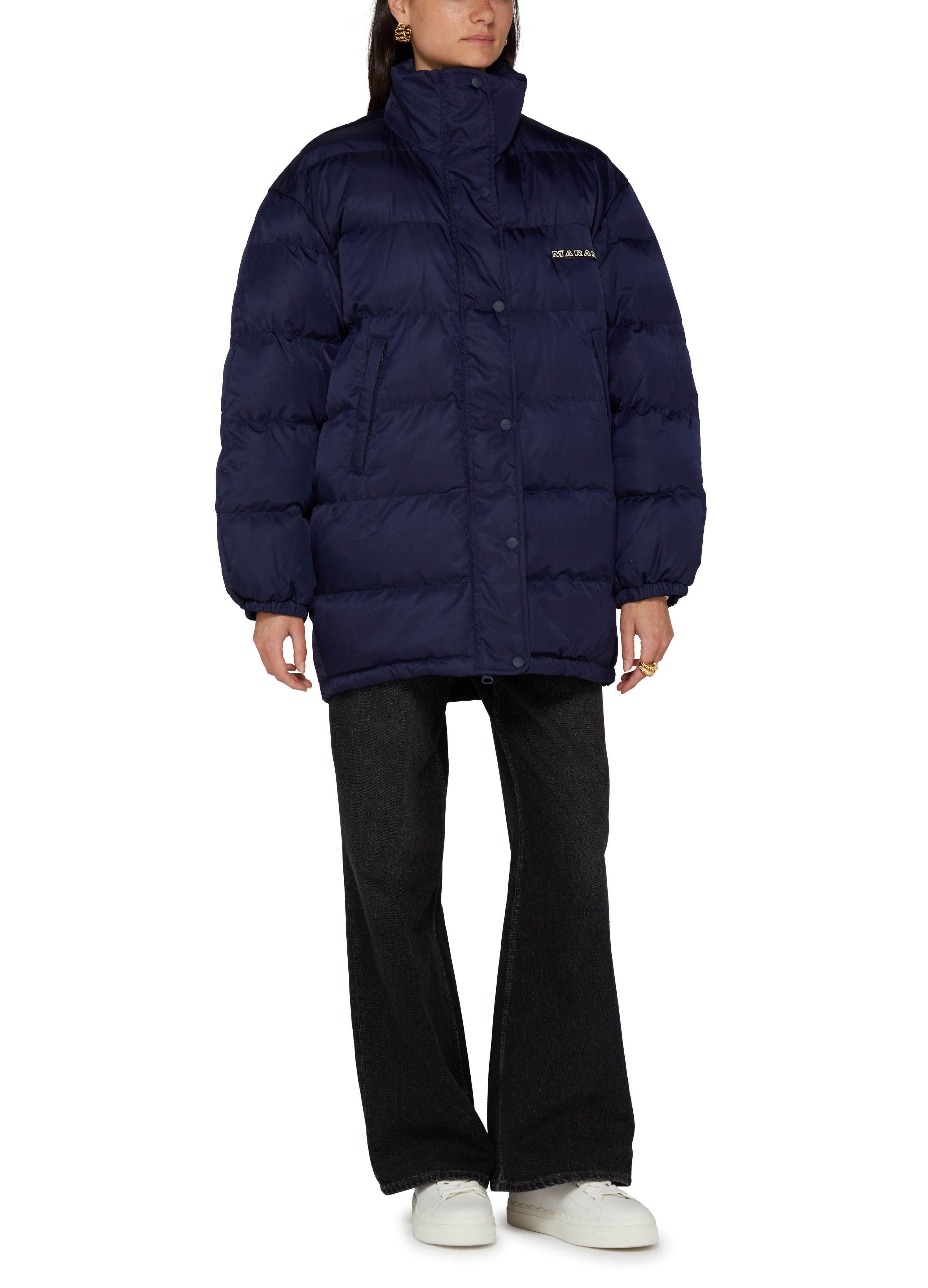 ブルゾン Isabel Marant Etoile Black Nylon Belize Puffer Jacket Marant Etoile Belize puffer coat Isabel Marant Etoile