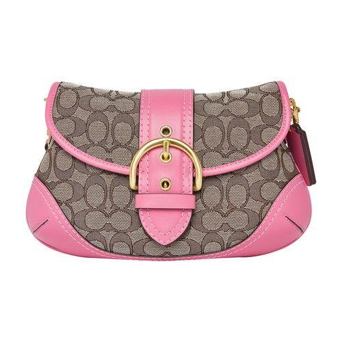 Coach Soho Signature Jacquard Shoulder Bag