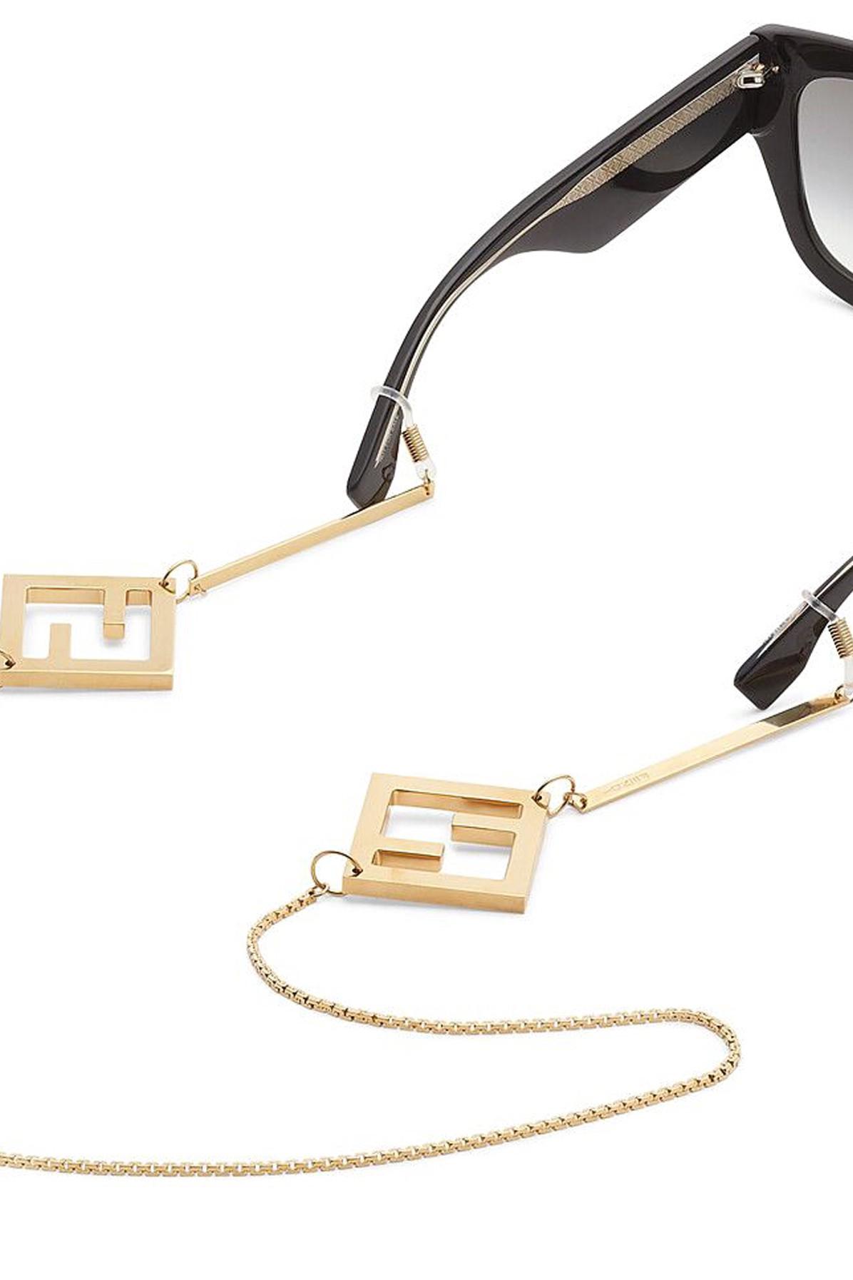 Fendi Glasses Chains in White Lyst