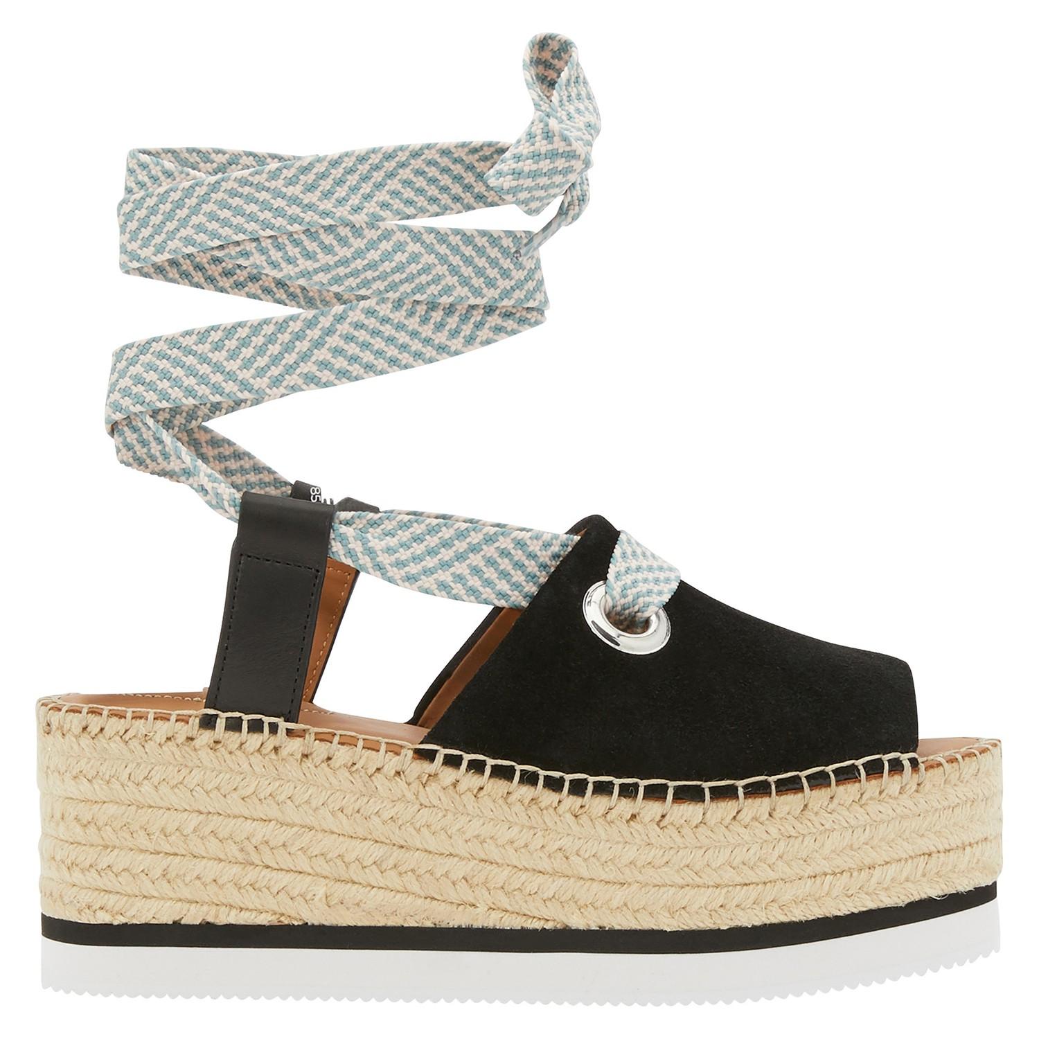chloe leather espadrilles